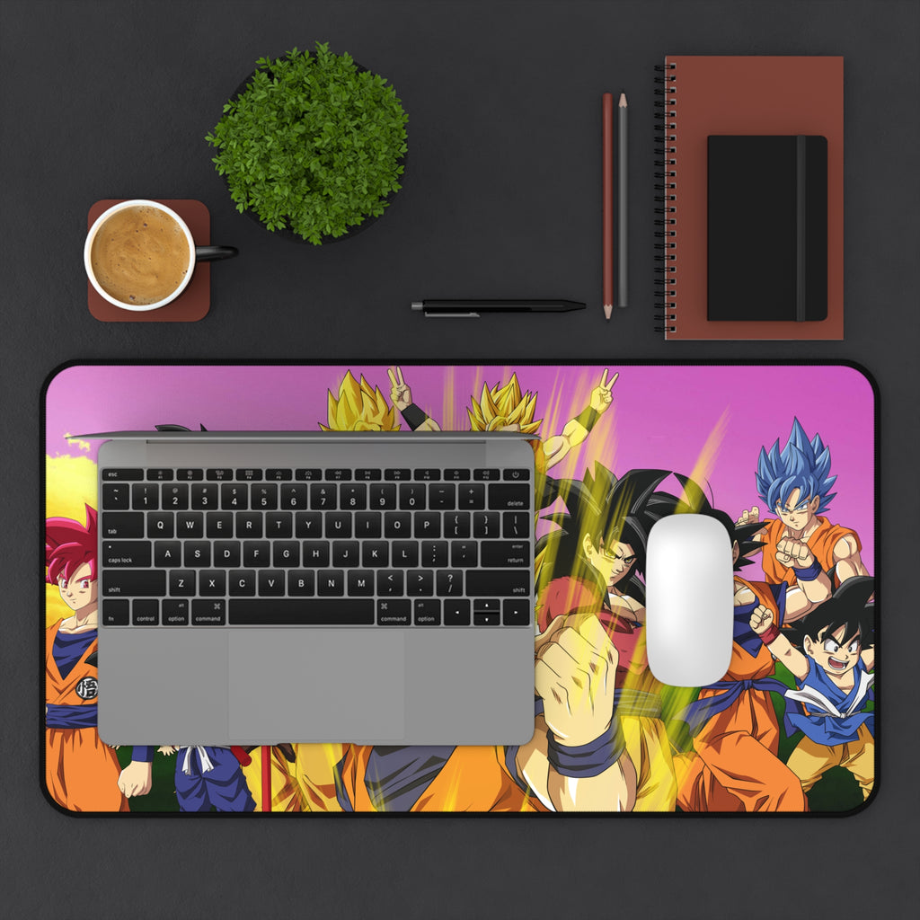 Dragon Ball Vibrant Anime Desk Mat, Gamer Mouse Pad, Anime Fan Gift,