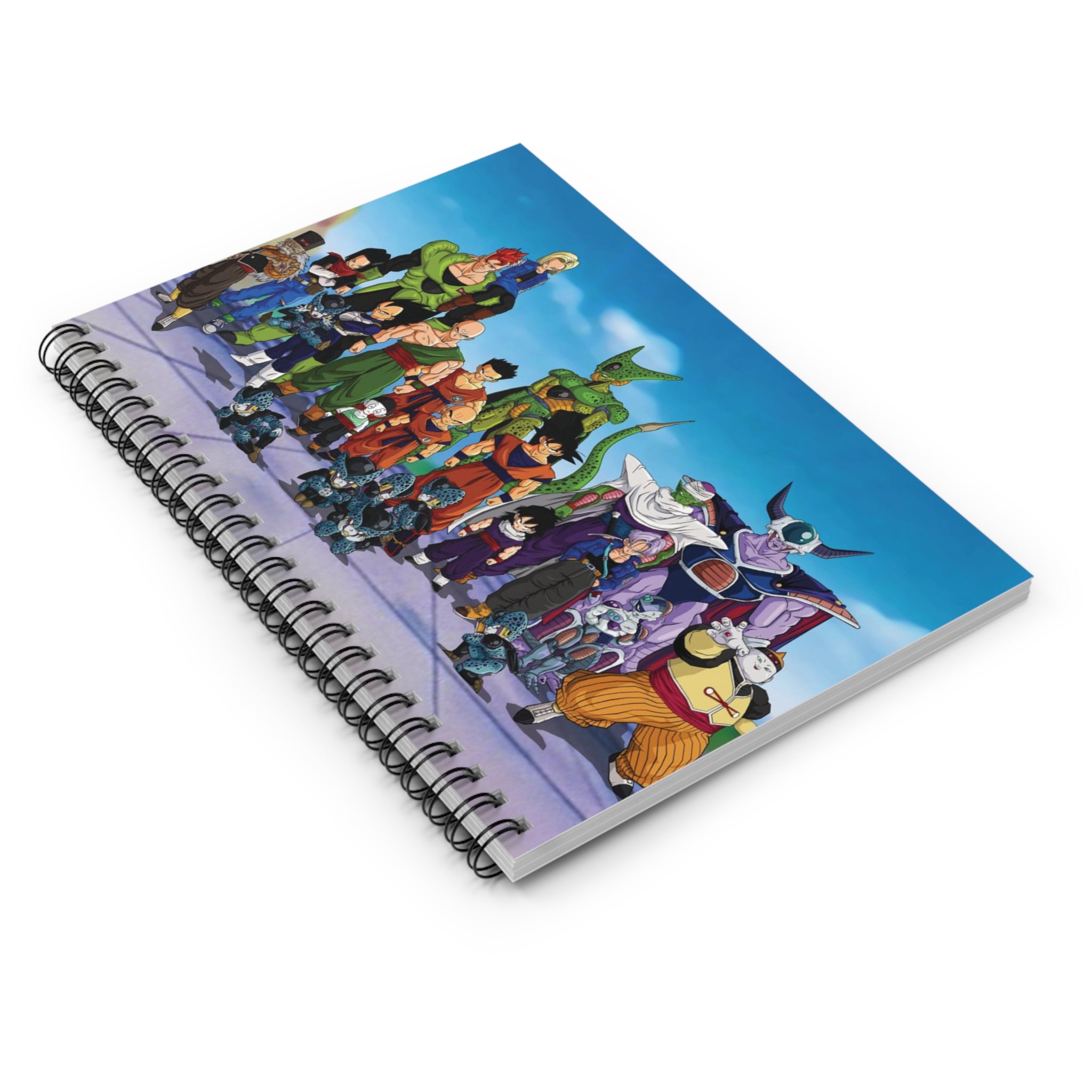 Dragon Ball Z Spiral Notebook - Ruled Line, Perfect for Journaling, School Notes