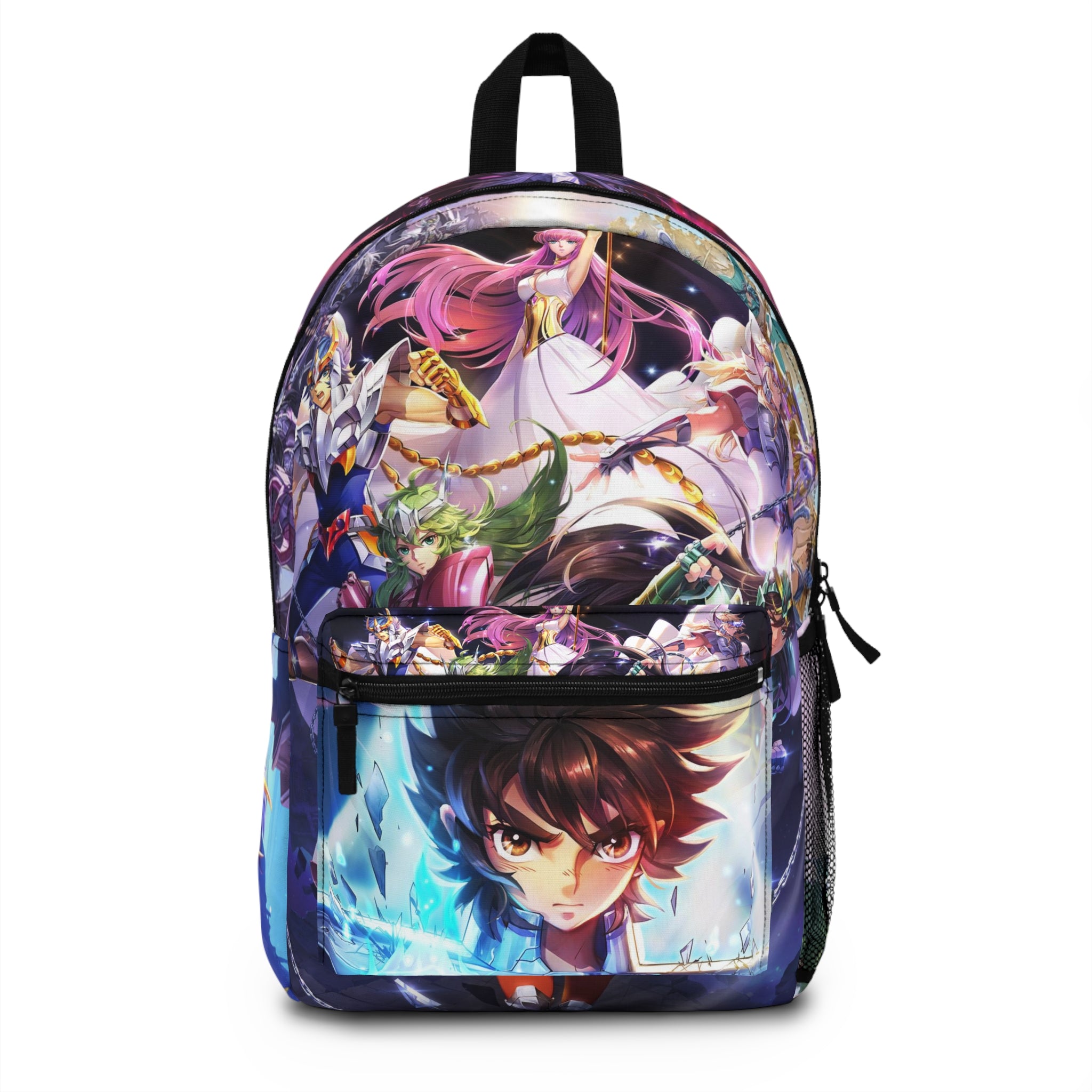 Saint Seiya Anime-Themed Backpack - Fantasy Design for School