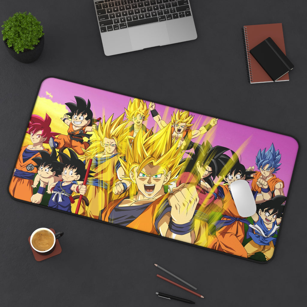 Dragon Ball Vibrant Anime Desk Mat, Gamer Mouse Pad, Anime Fan Gift,