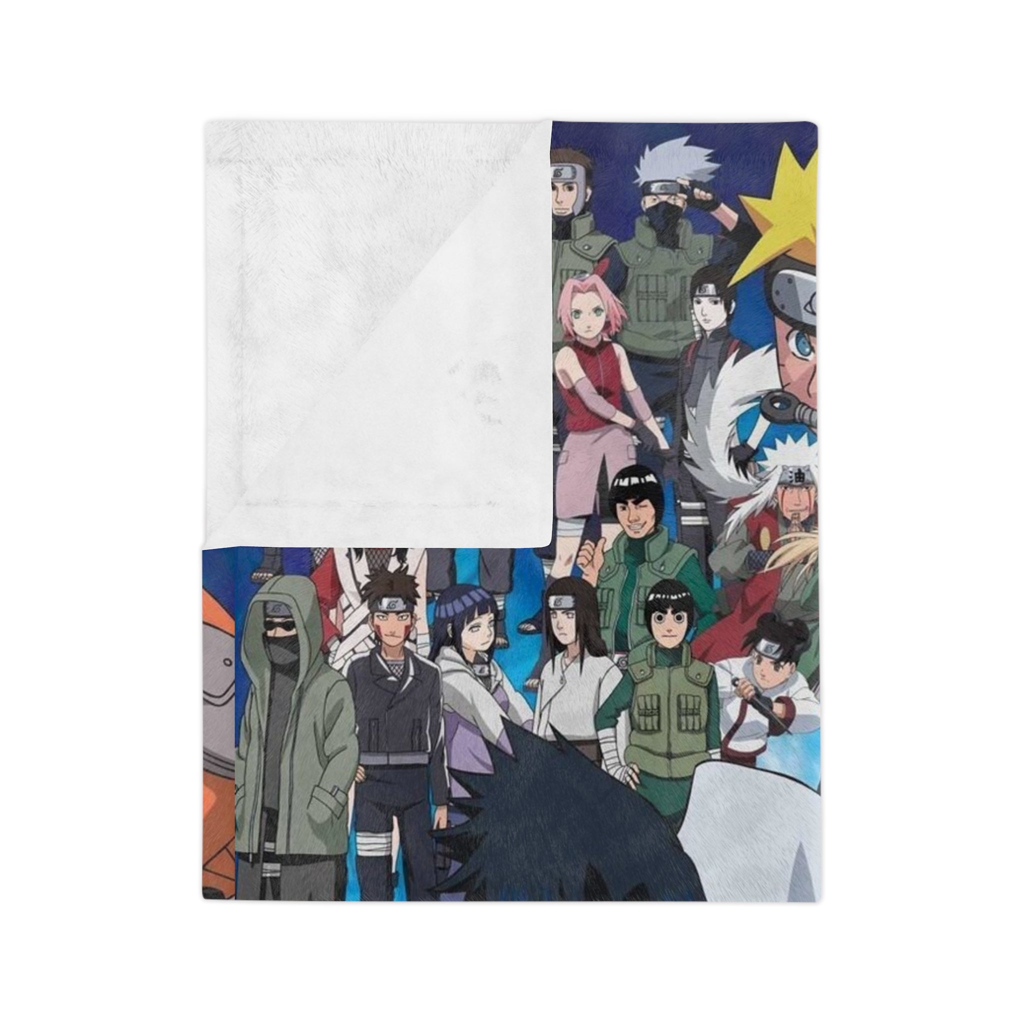 Naruto Velveteen Microfiber Blanket - Cozy Anime Throw for Fans