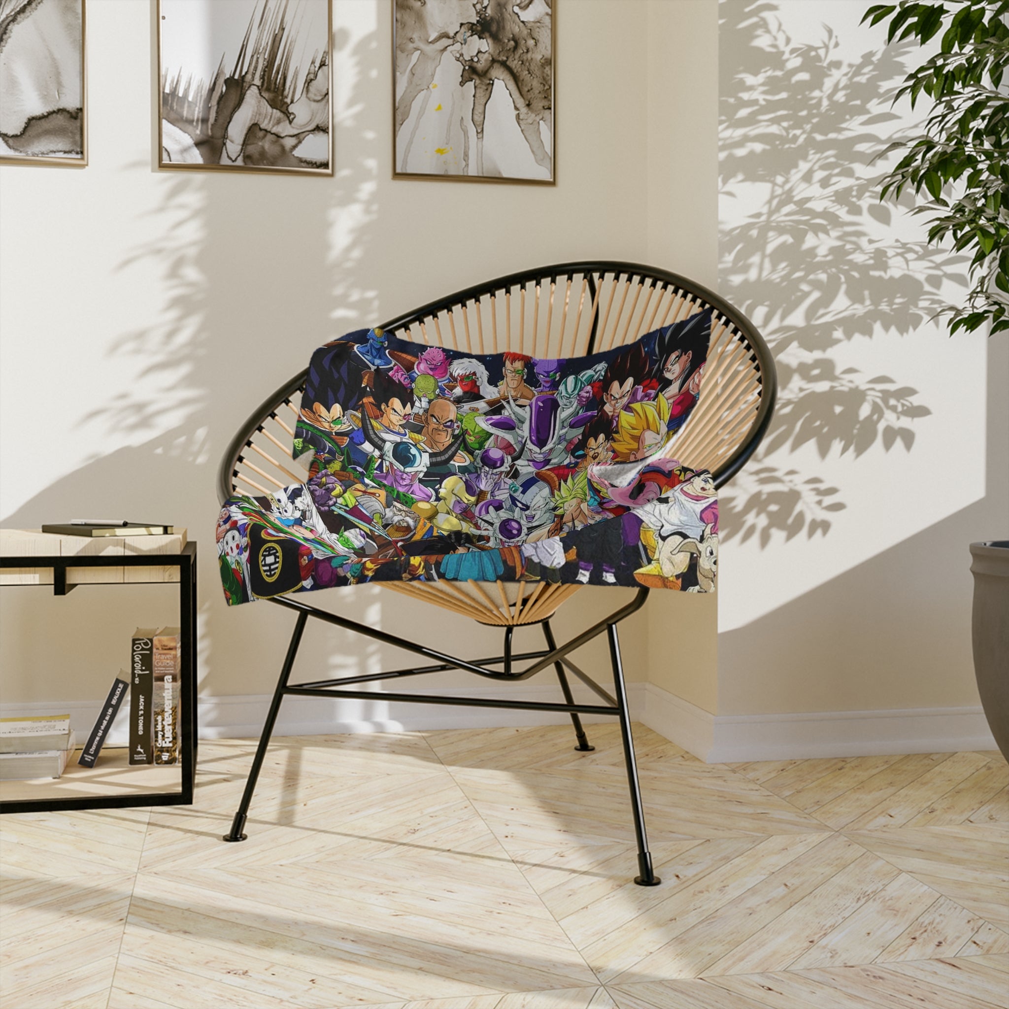 Dragon Ball Z Microfiber Blanket, Cozy Throw, Plush Blanket, Snuggle Blanket