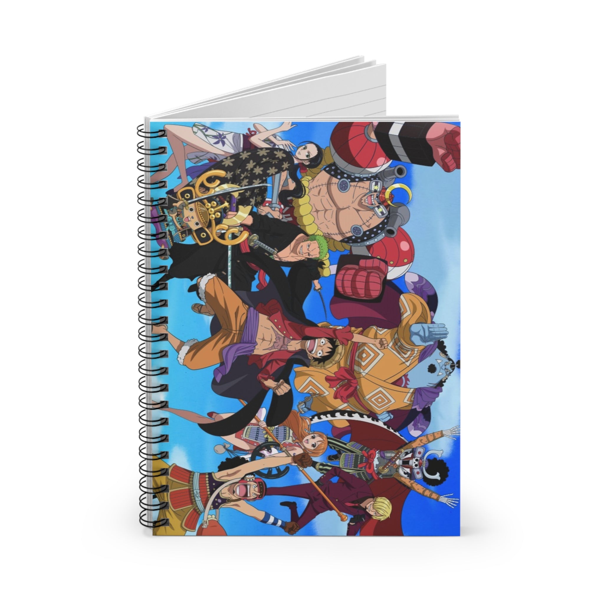 One piece Anime-Inspired Spiral Notebook, Journaling, School Supplies