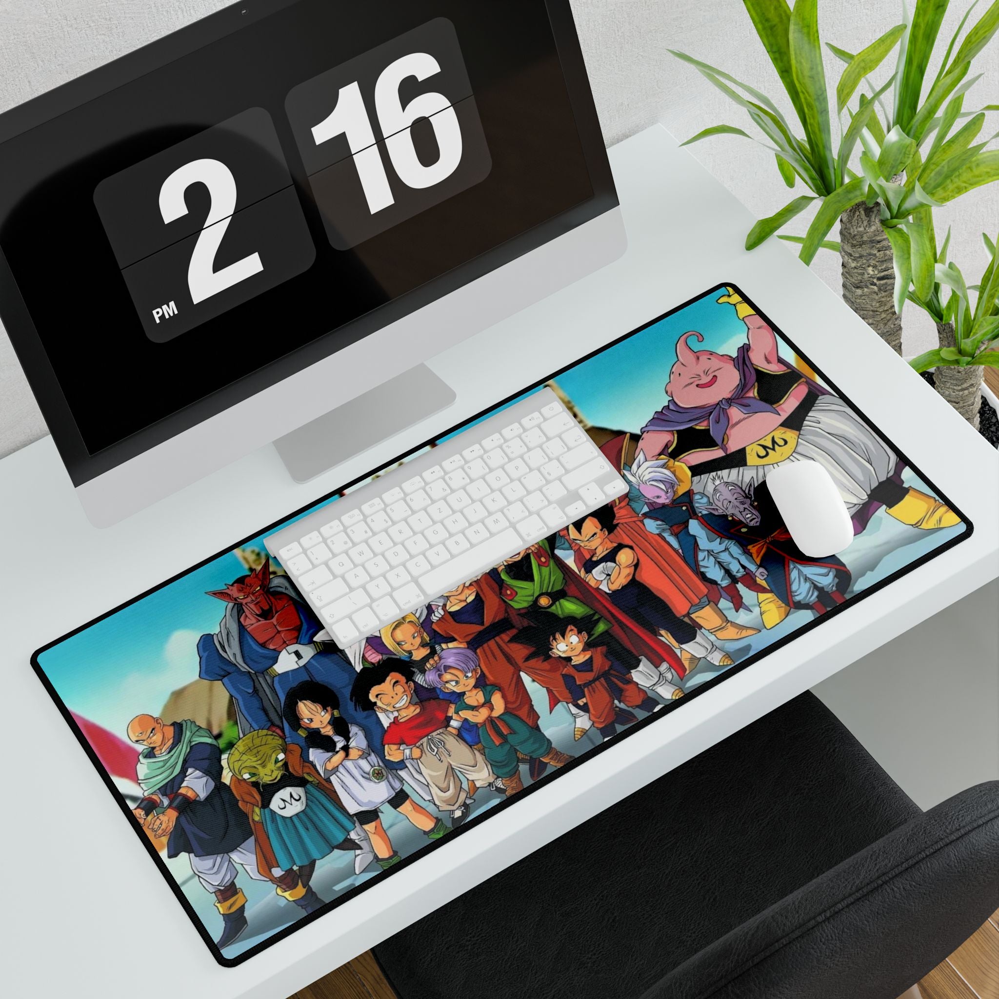 Anime Themed Desk Mat, Gaming Desk Accessories, Anime Mouse Pad, Office Decor