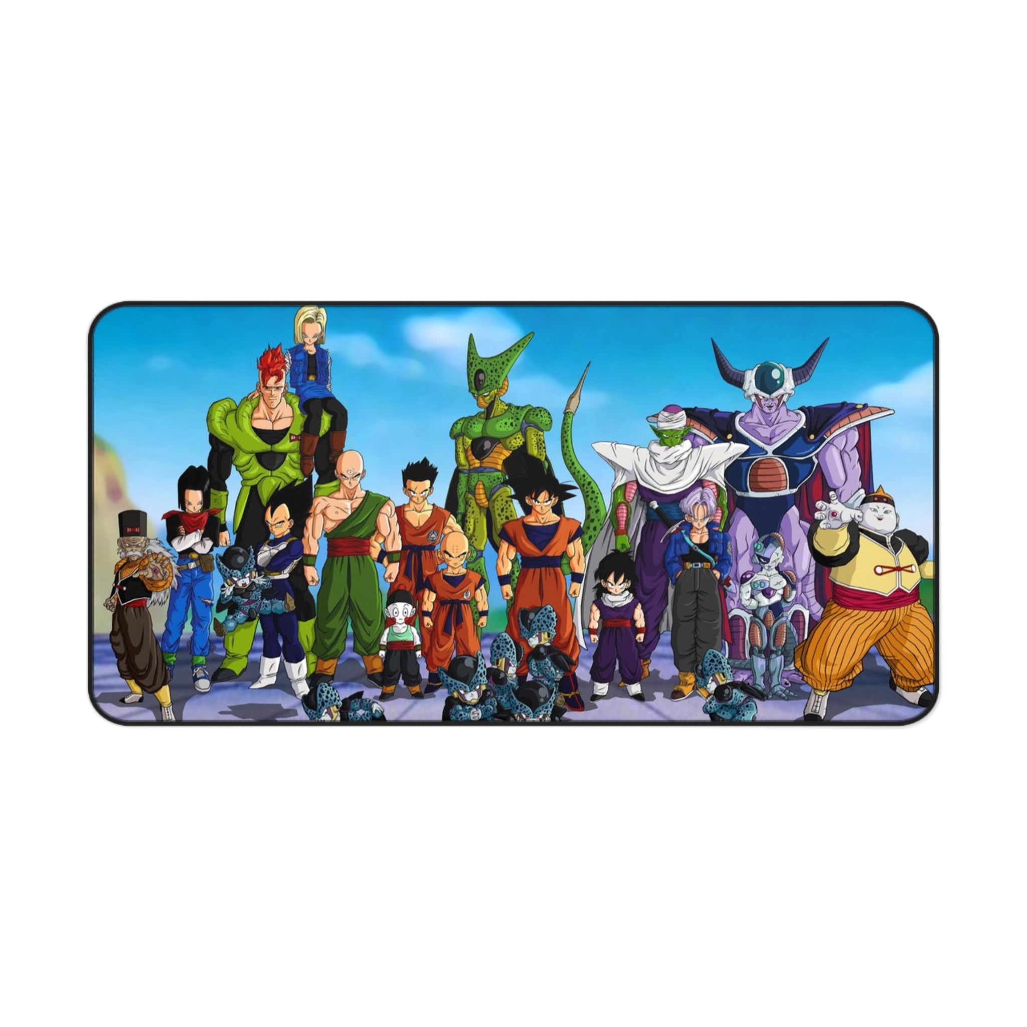 Anime Desk Mat with Iconic Characters, Gaming Accessories, Dragon Ball Z Fans