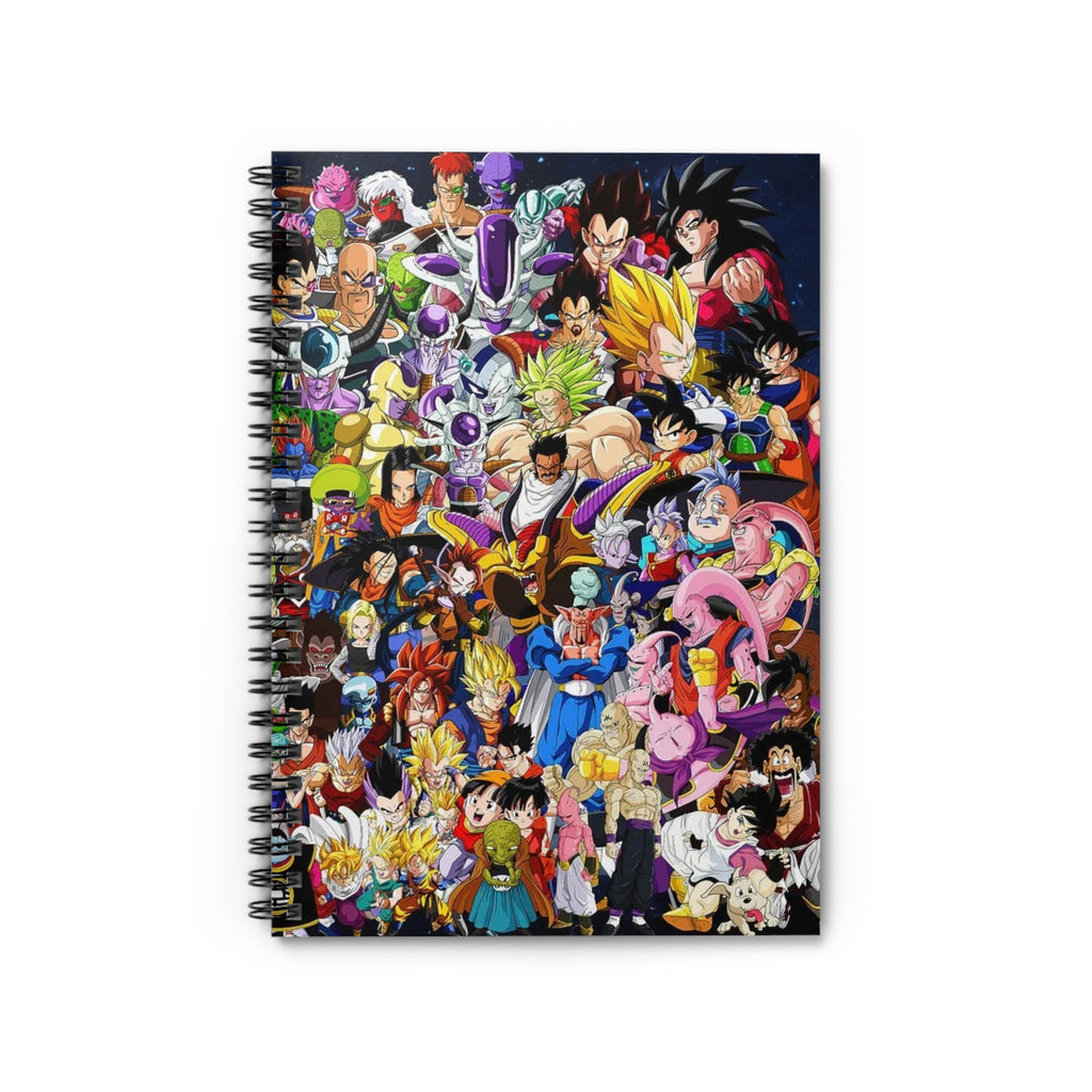 Dragon Ball Fusion Spiral Notebook - Ruled Line, Anime Journal, Sketchbook