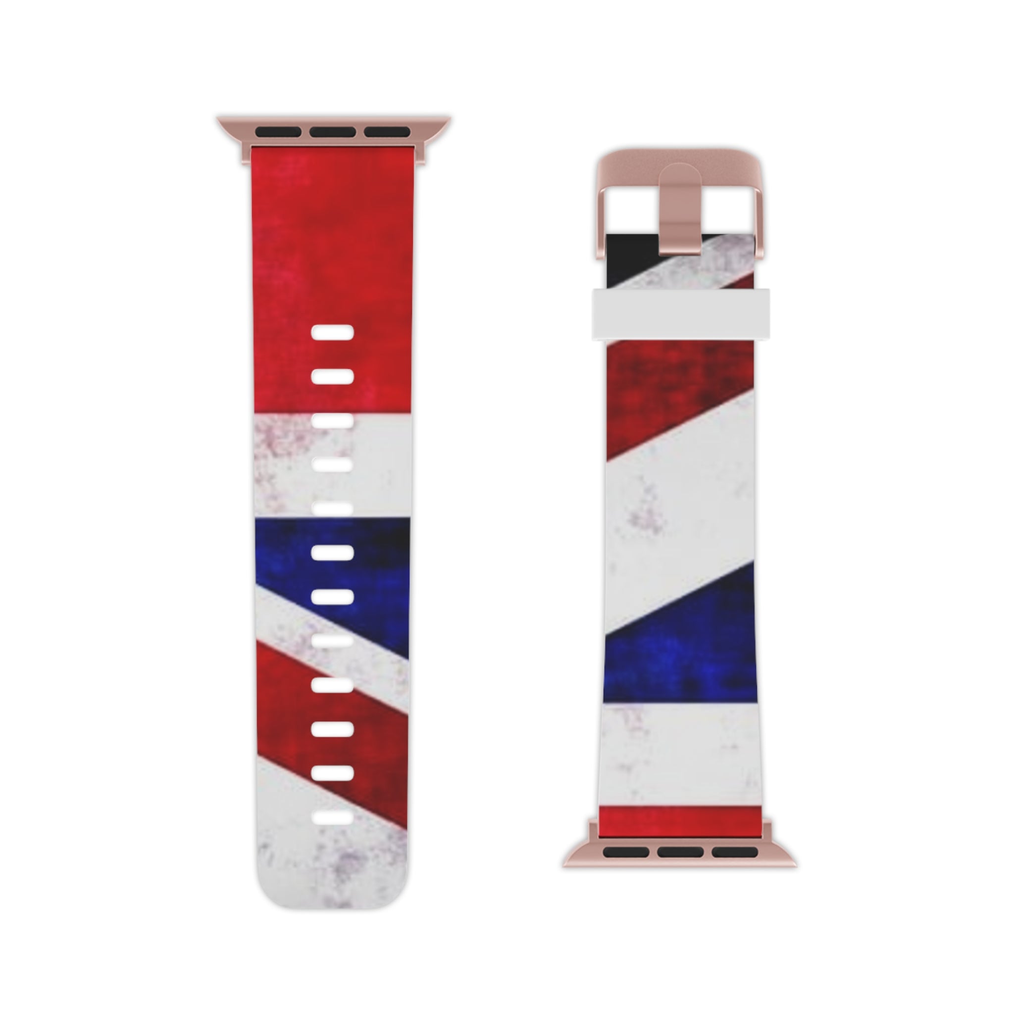 Apple Watch Band, United Kingdom Flag Design, UK, British Flag Bracelet