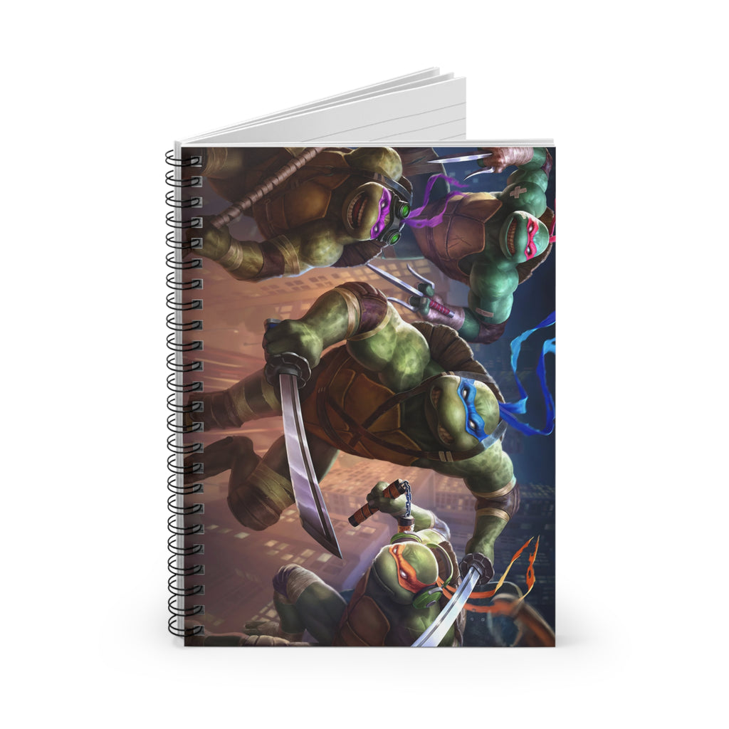 Teenage Mutant Ninja Turtles Spiral Notebook - Perfect Gift for Students