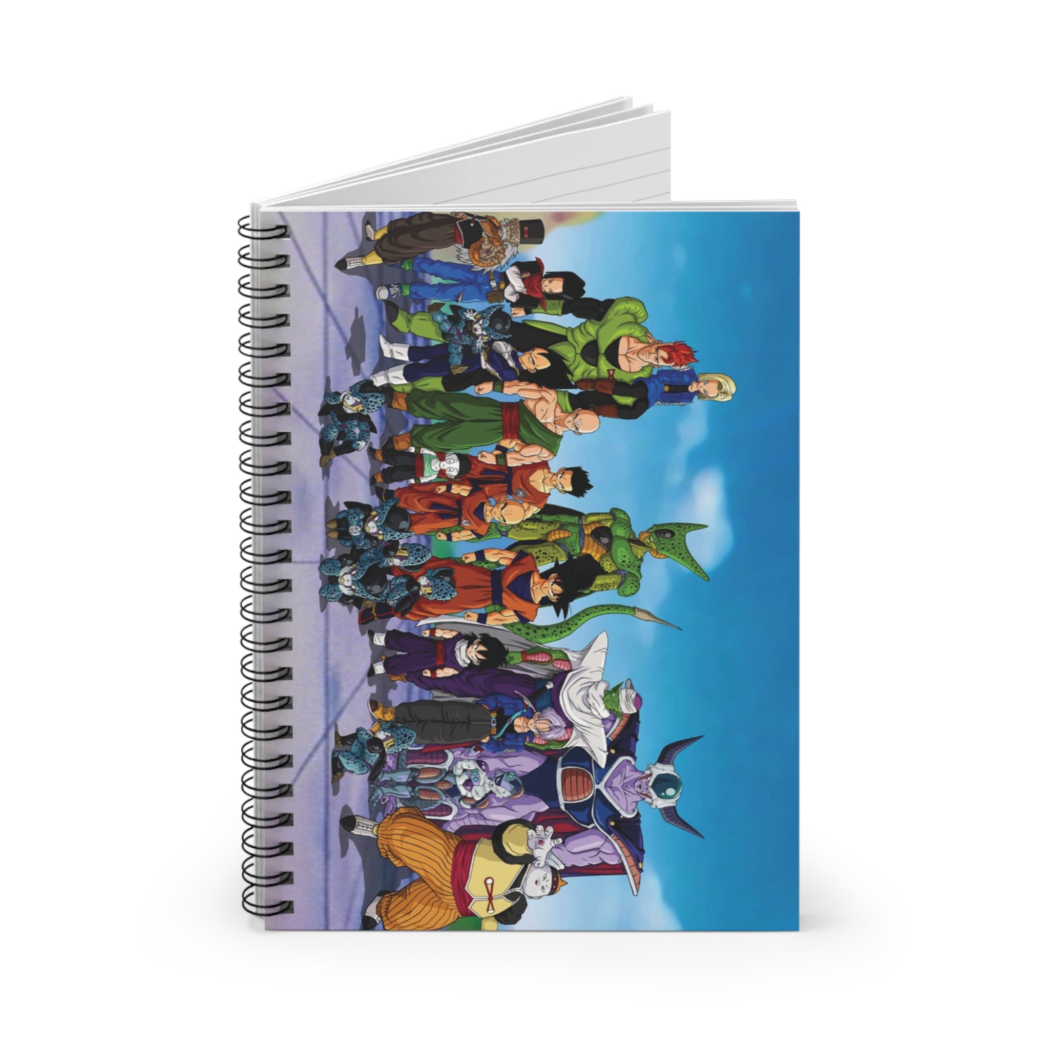 Dragon Ball Z Spiral Notebook - Ruled Line, Perfect for Journaling, School Notes