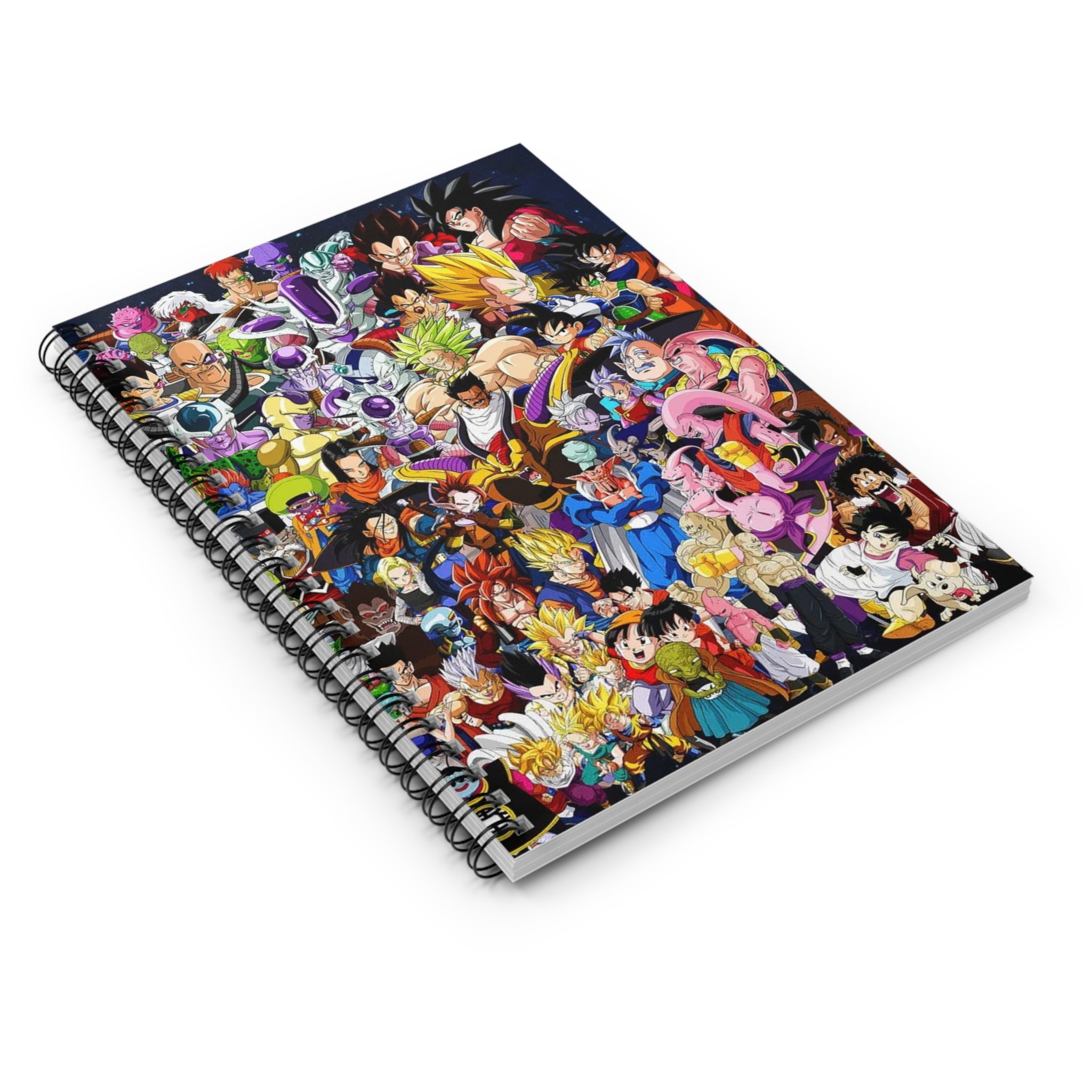 Dragon Ball Fusion Spiral Notebook - Ruled Line, Anime Journal, Sketchbook