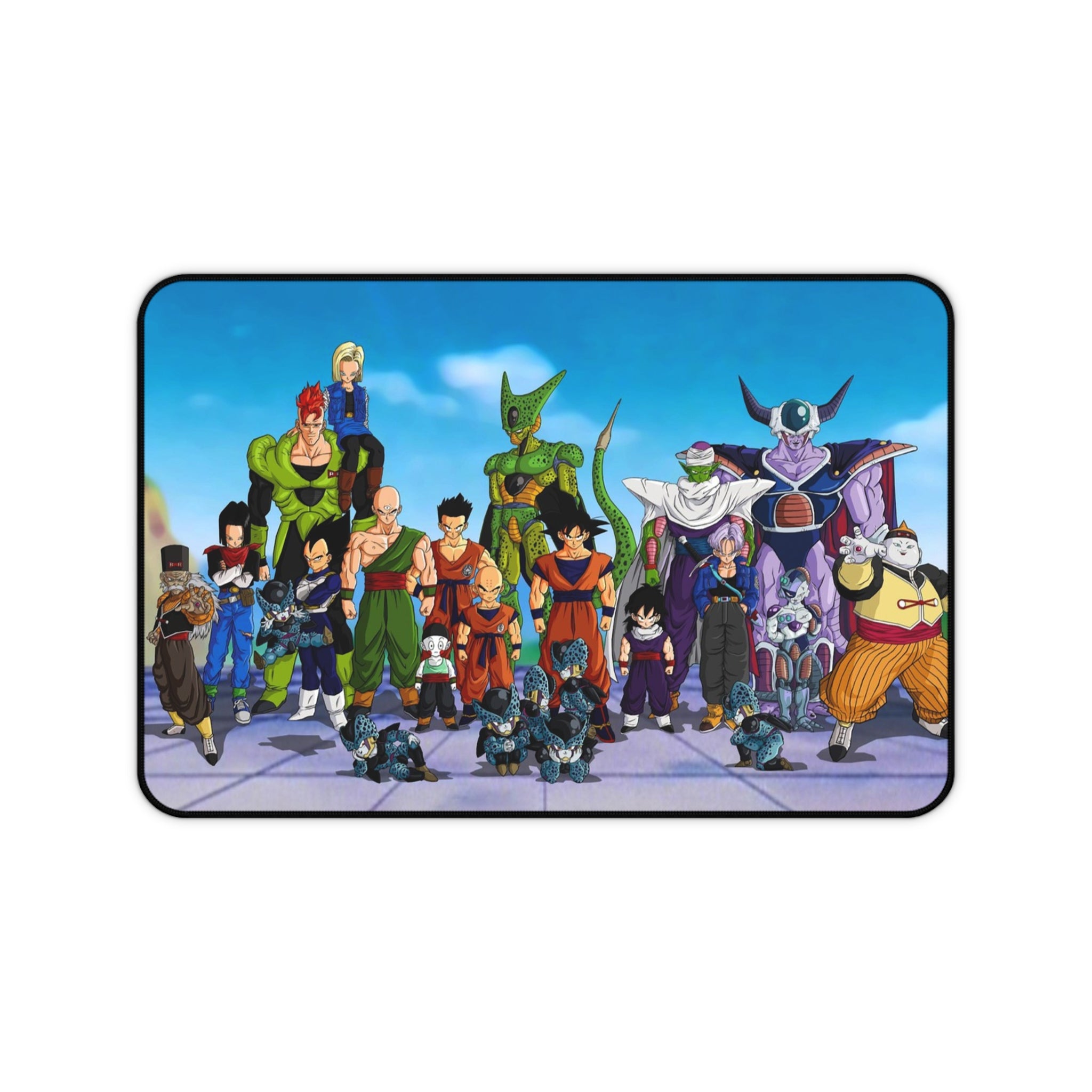 Anime Desk Mat with Iconic Characters, Gaming Accessories, Dragon Ball Z Fans