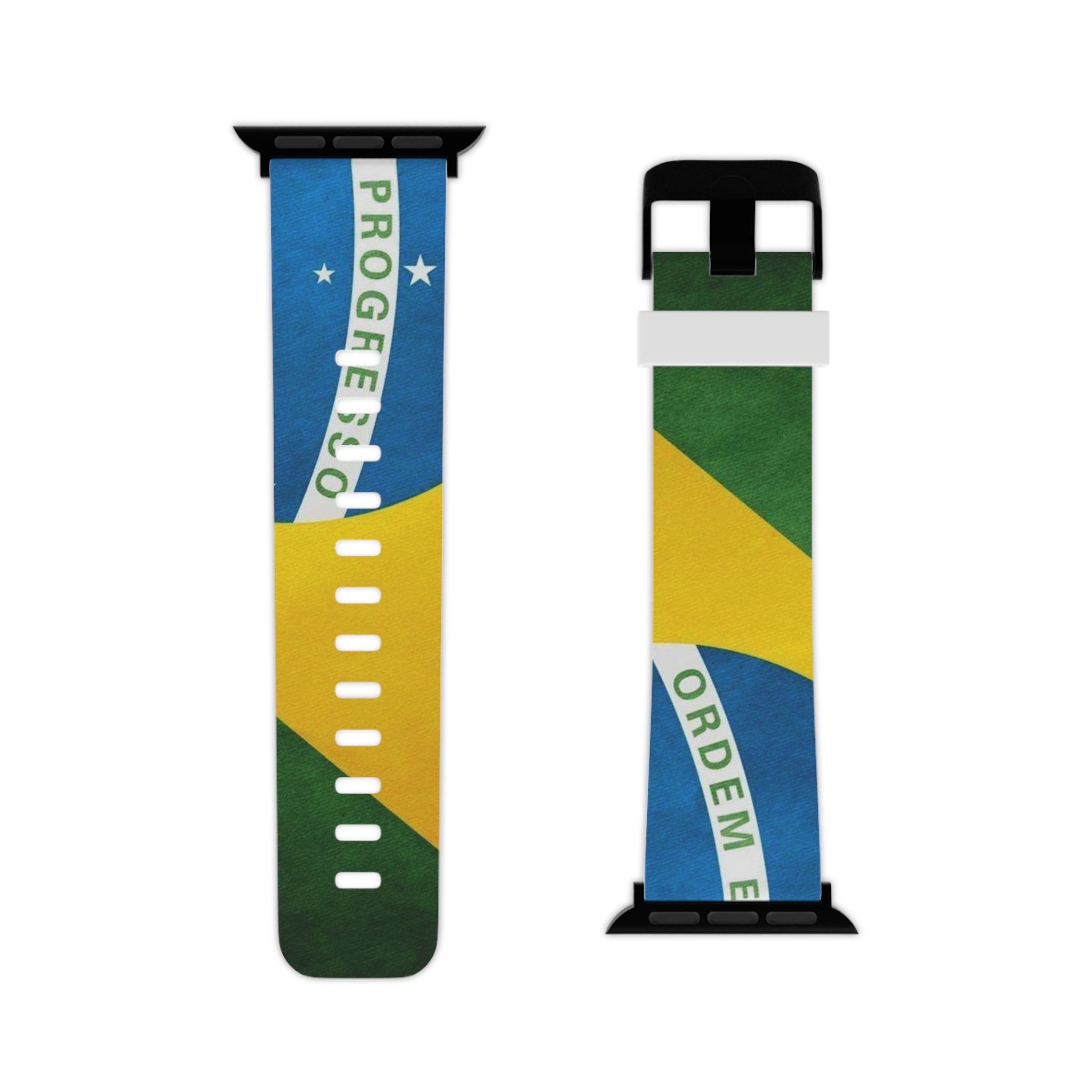 Watch Band for Apple Watch - Brazil's flag