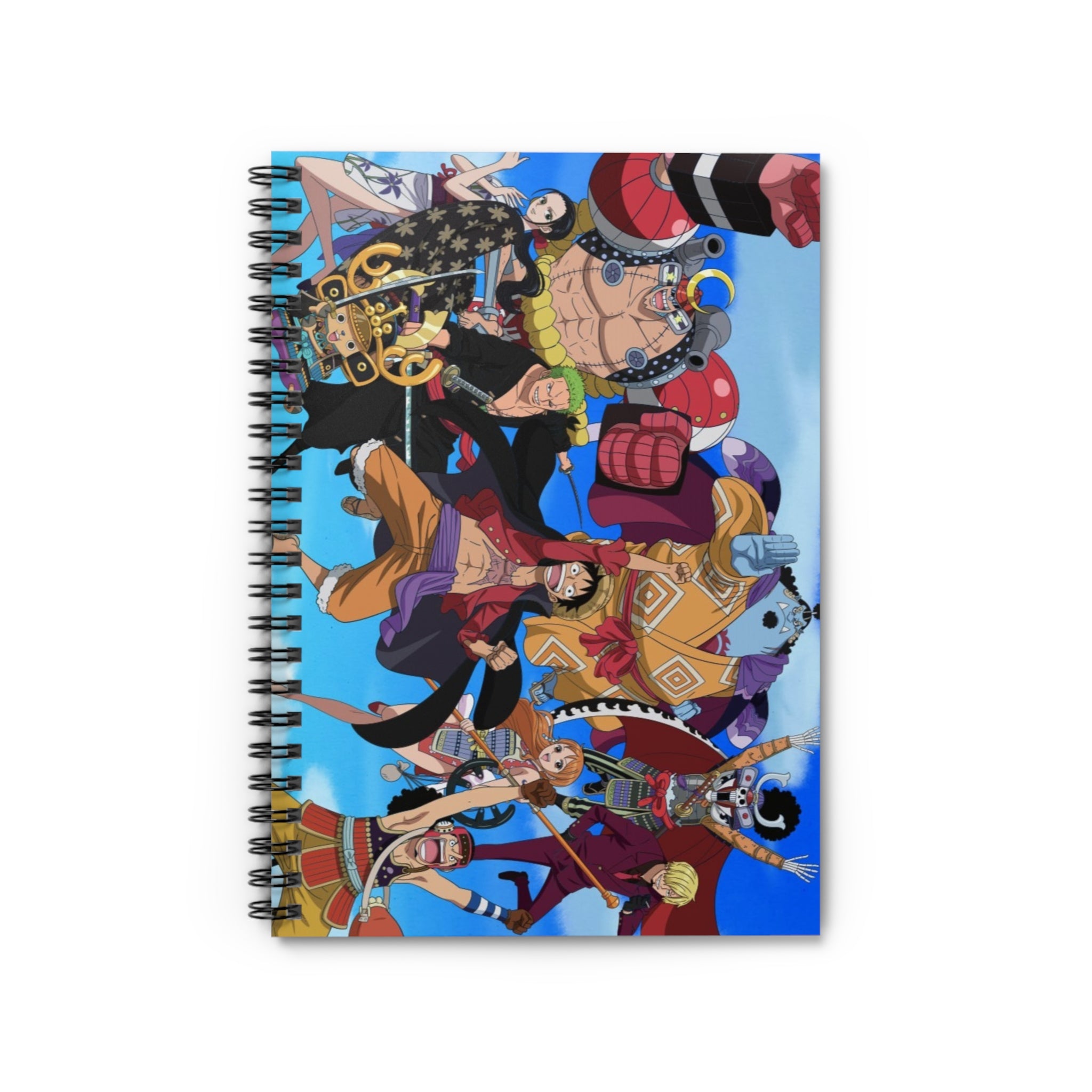 One piece Anime-Inspired Spiral Notebook, Journaling, School Supplies