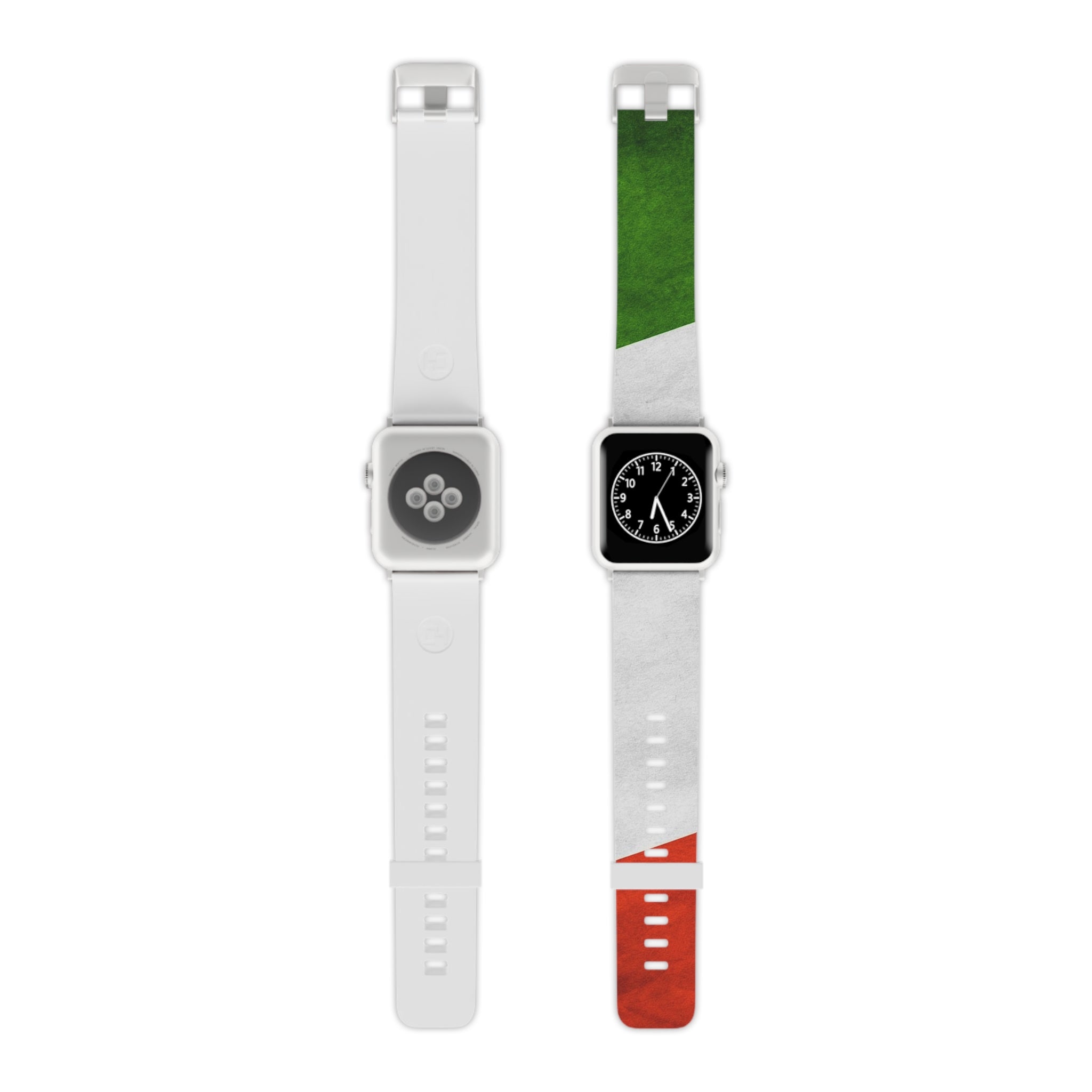 Italian Flag Apple Watch Band, Patriotic Wristband, Gift for Him/Her Sports Band