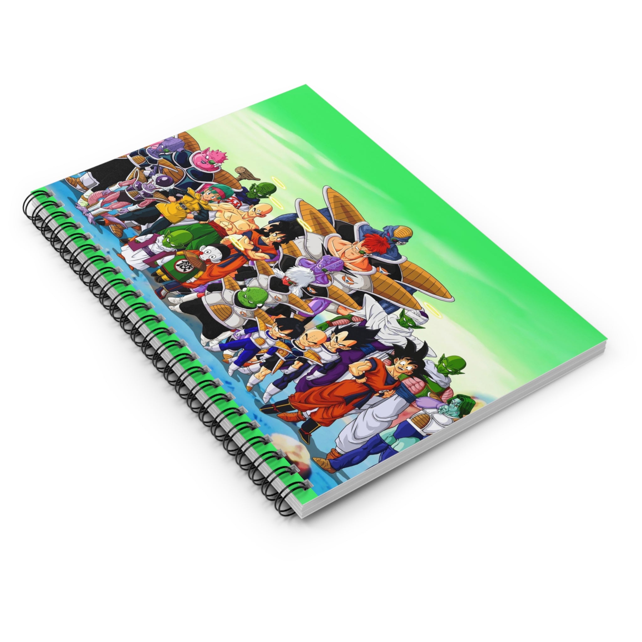 Dragon ball Anime-Inspired Spiral Notebook - Perfect for Students, and Fans