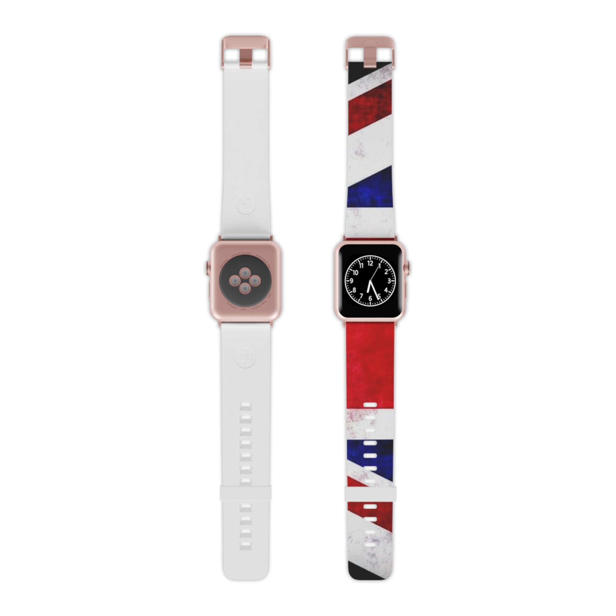 Apple Watch Band, United Kingdom Flag Design, UK, British Flag Bracelet