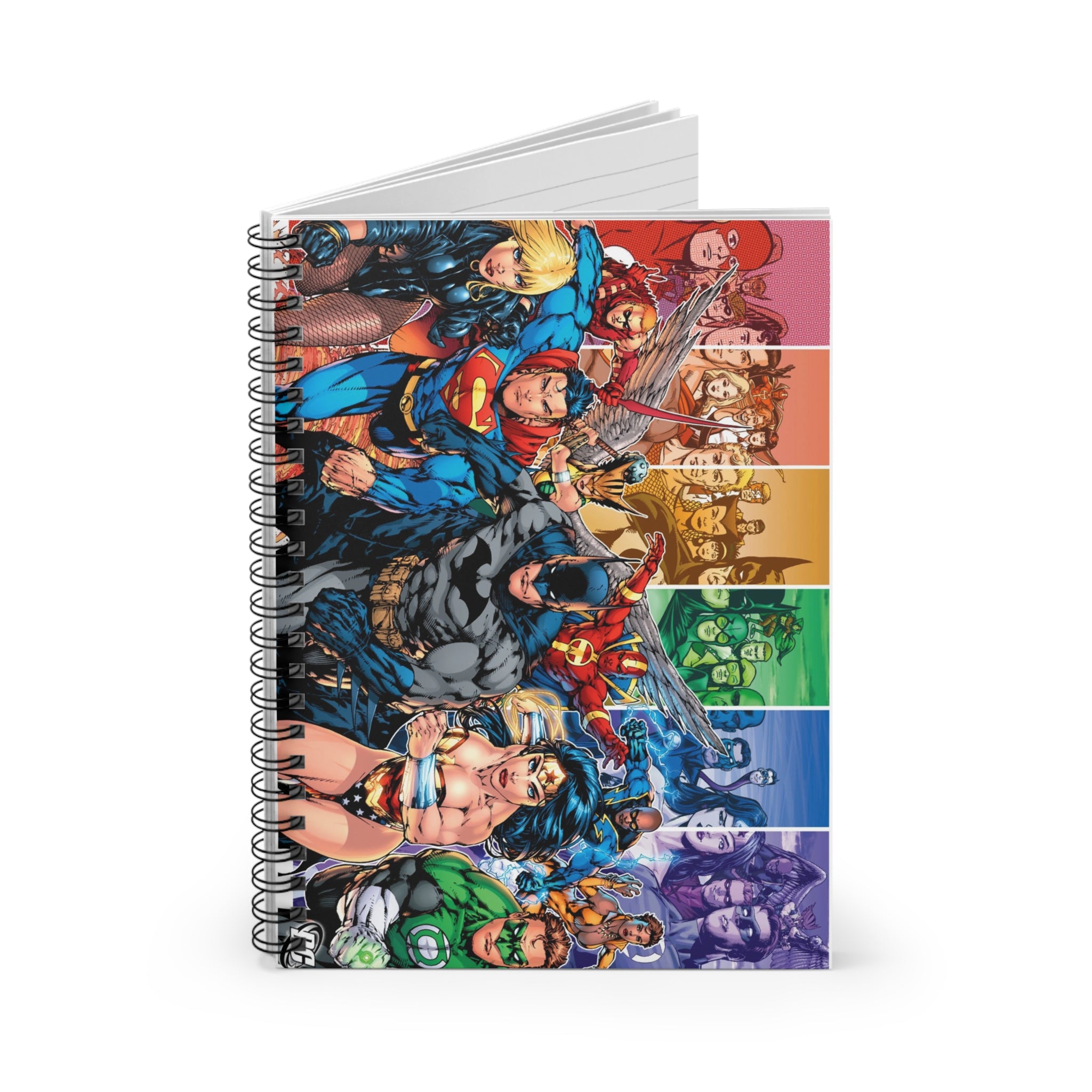 Superhero Spiral Notebook, Comic Notebook, Superhero Journal, School Supplies