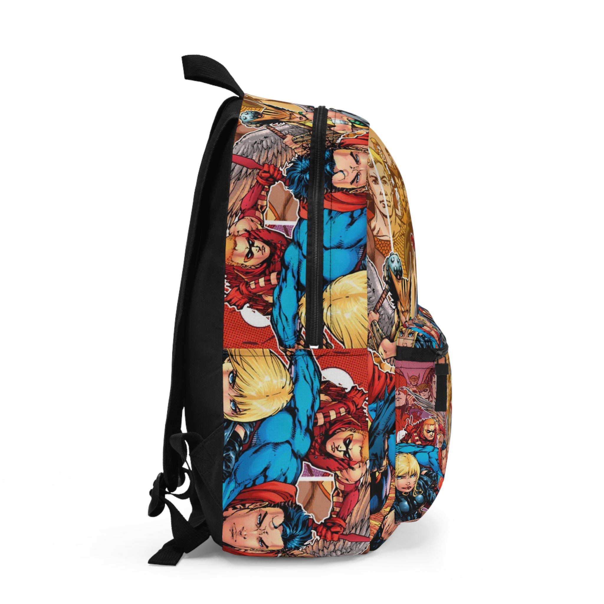 Superhero Comic Backpack, Fun School Bag, Gift for Kids, Superhero Gift