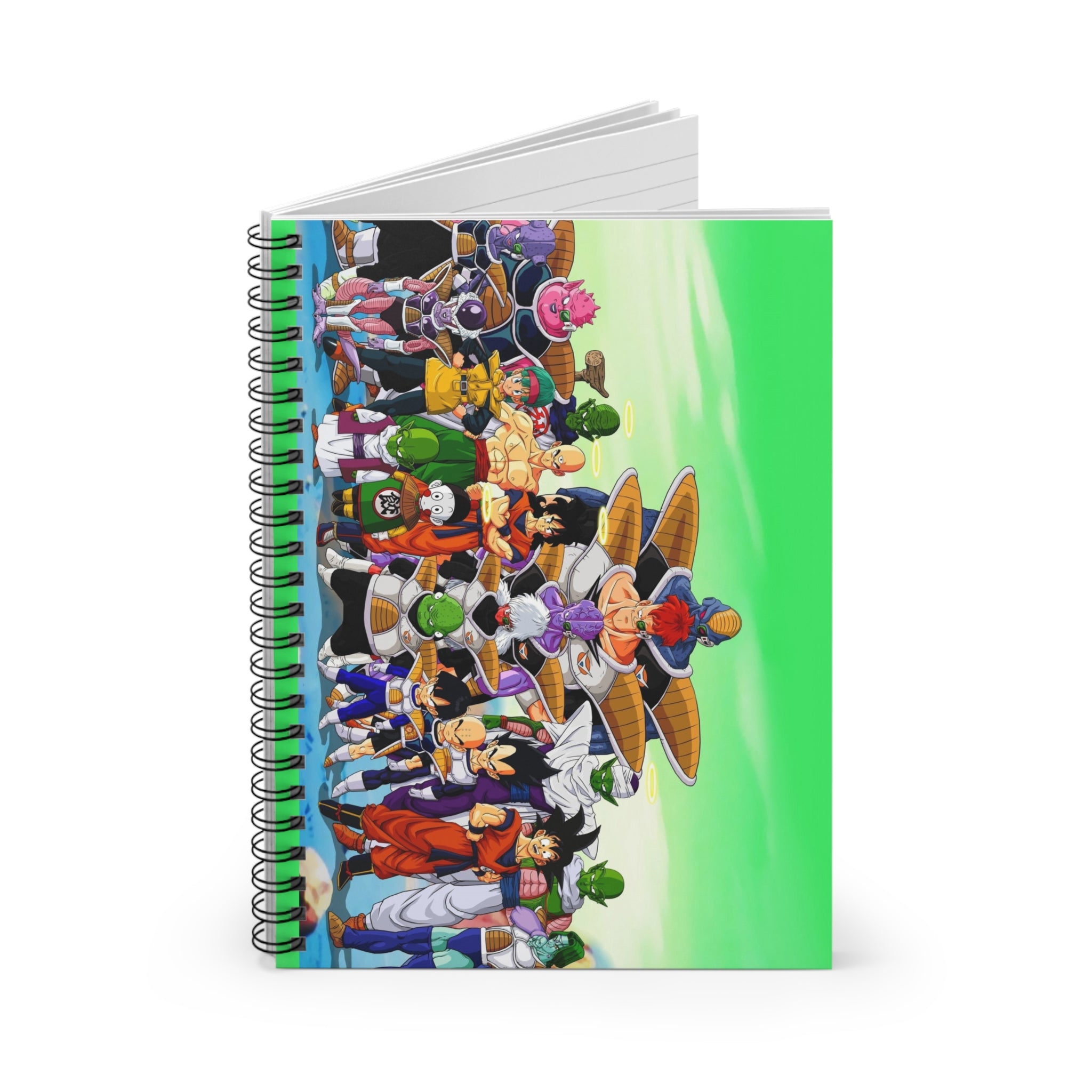 Dragon ball Anime-Inspired Spiral Notebook - Perfect for Students, and Fans