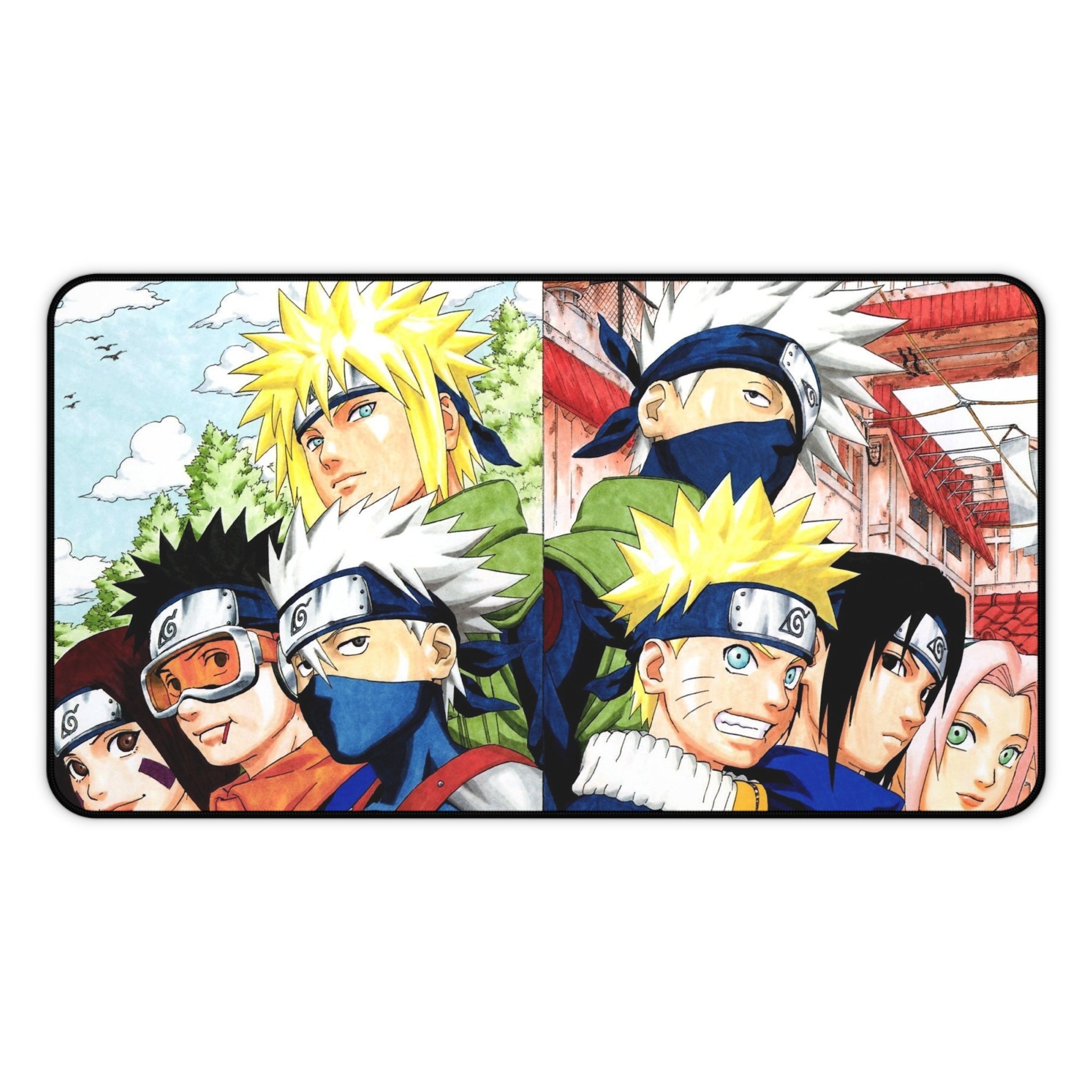 Naruto Anime Desk Mat - Naruto Themed Desk Accessory, Gaming Mouse Pad