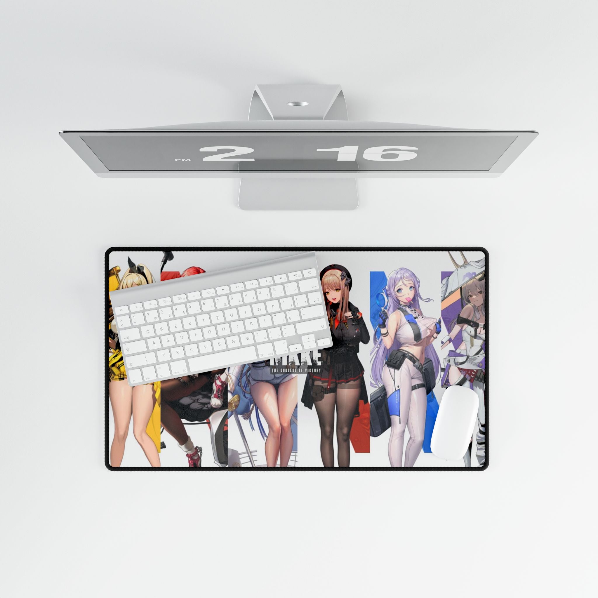 Nikke Anime-Themed Desk Mats for Gamers, Gaming Desk Mat, Mouse Pad