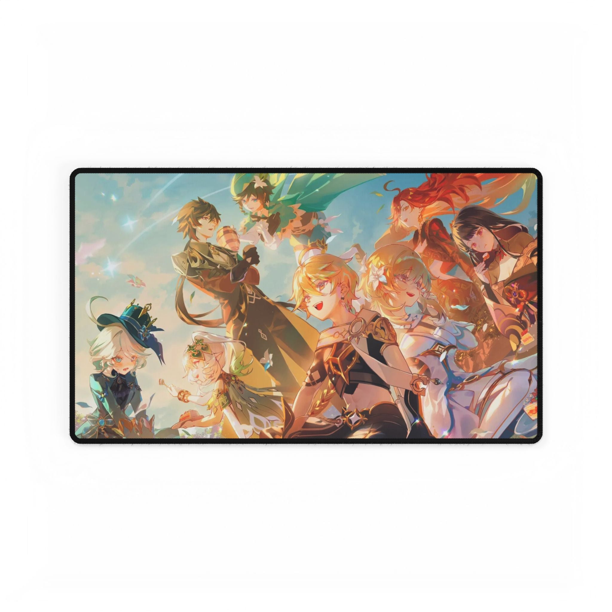 Genshin Impact - Vibrant Desk Mats Gamer Accessories, Custom Mouse Pads