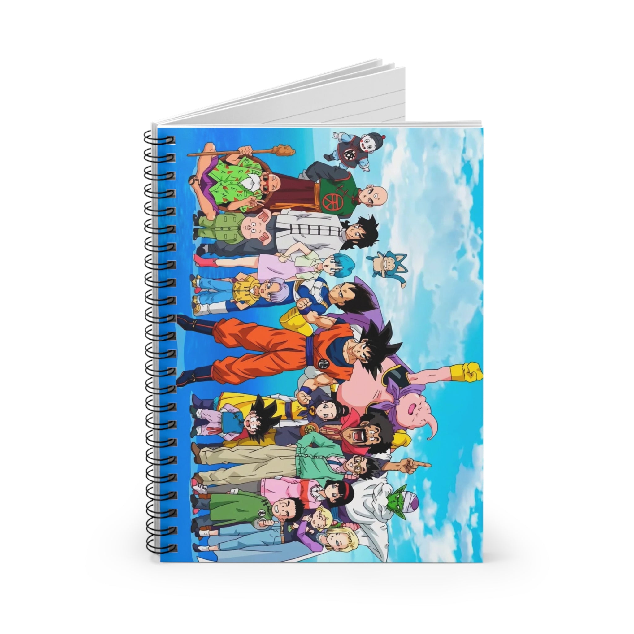 Dragon Ball Z Spiral Notebook - Perfect for Anime Fans, Daily Journaling, School