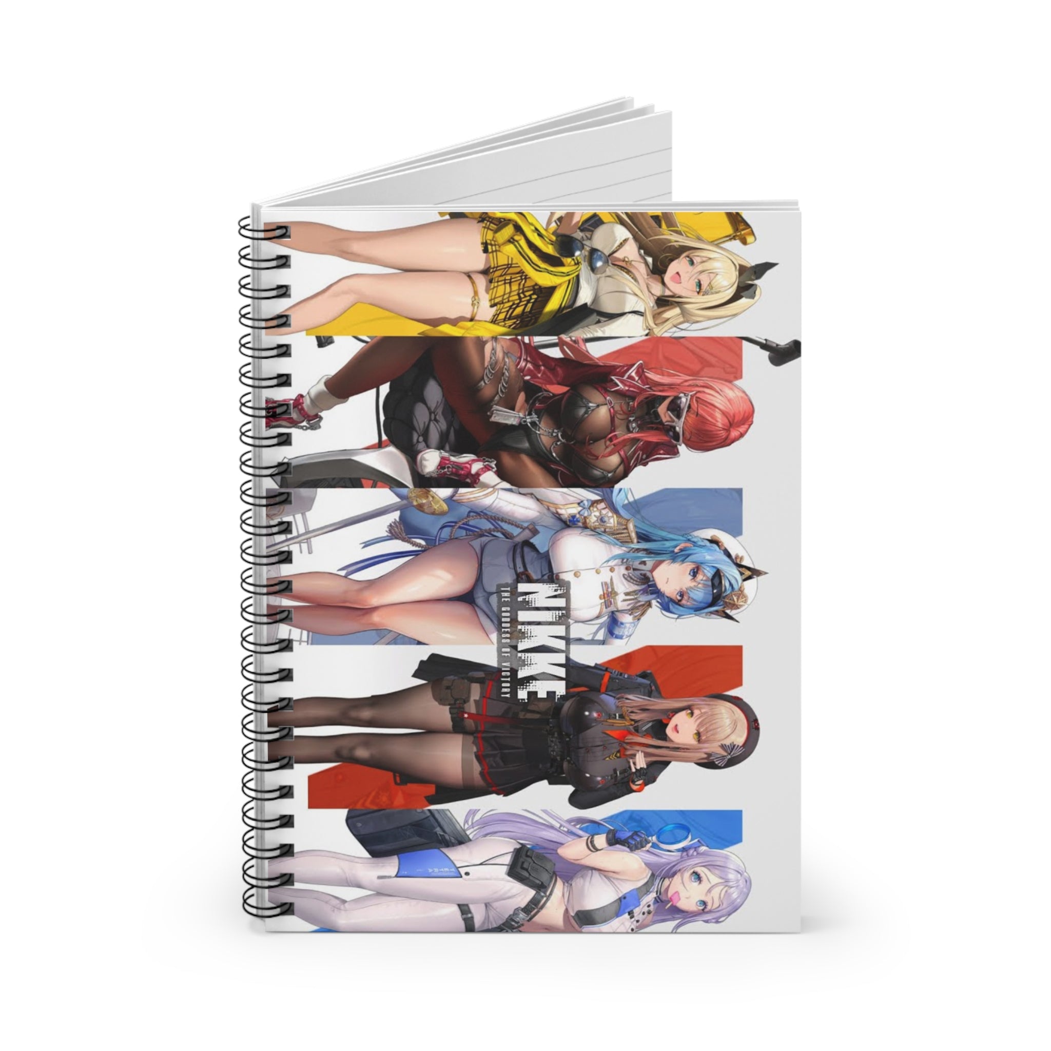 Nikke anime - Stylish Spiral Notebook with Anime Characters - Students, and Fans
