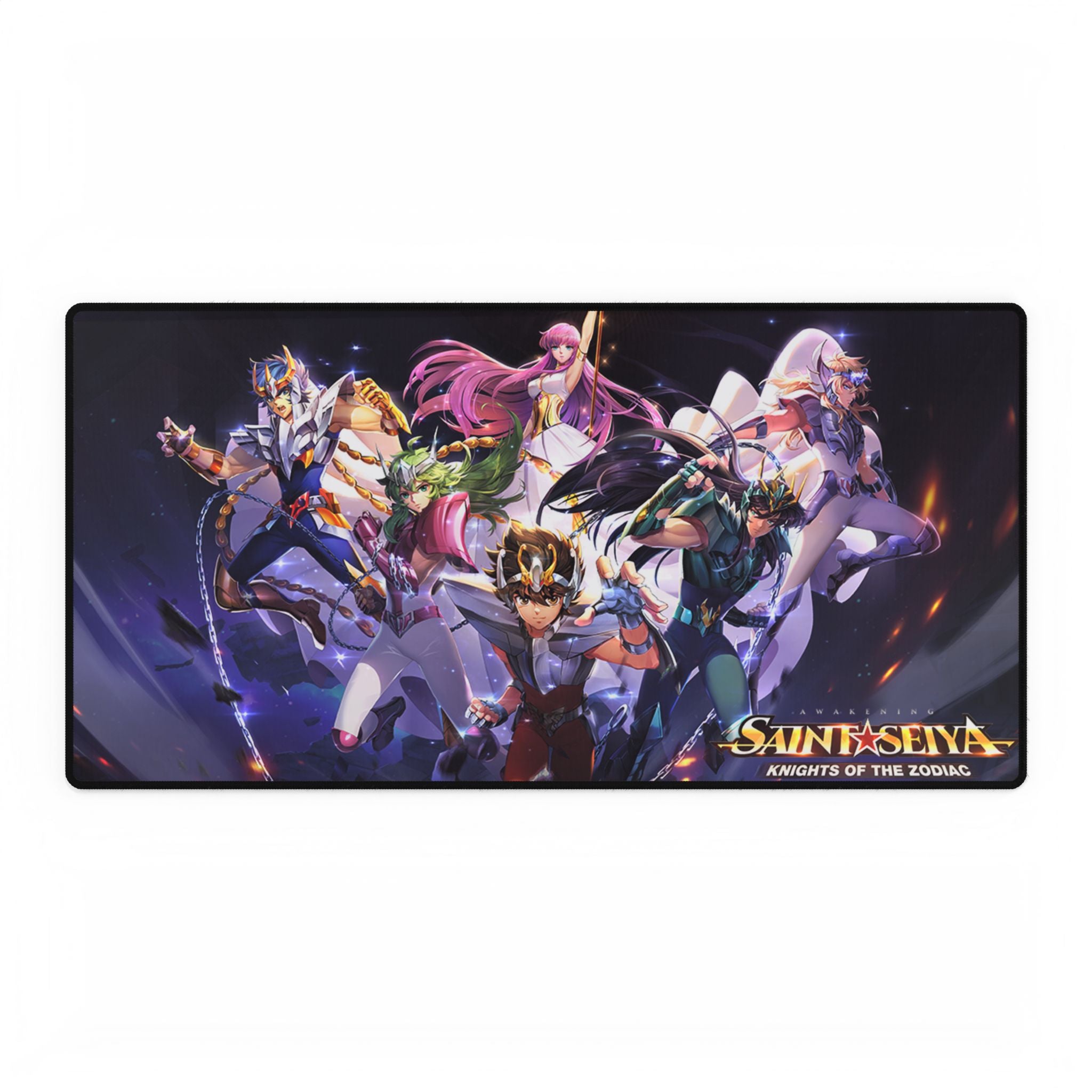 Saint Seiya Anime-Themed Desk Mats for Gamers & Students, Back to School