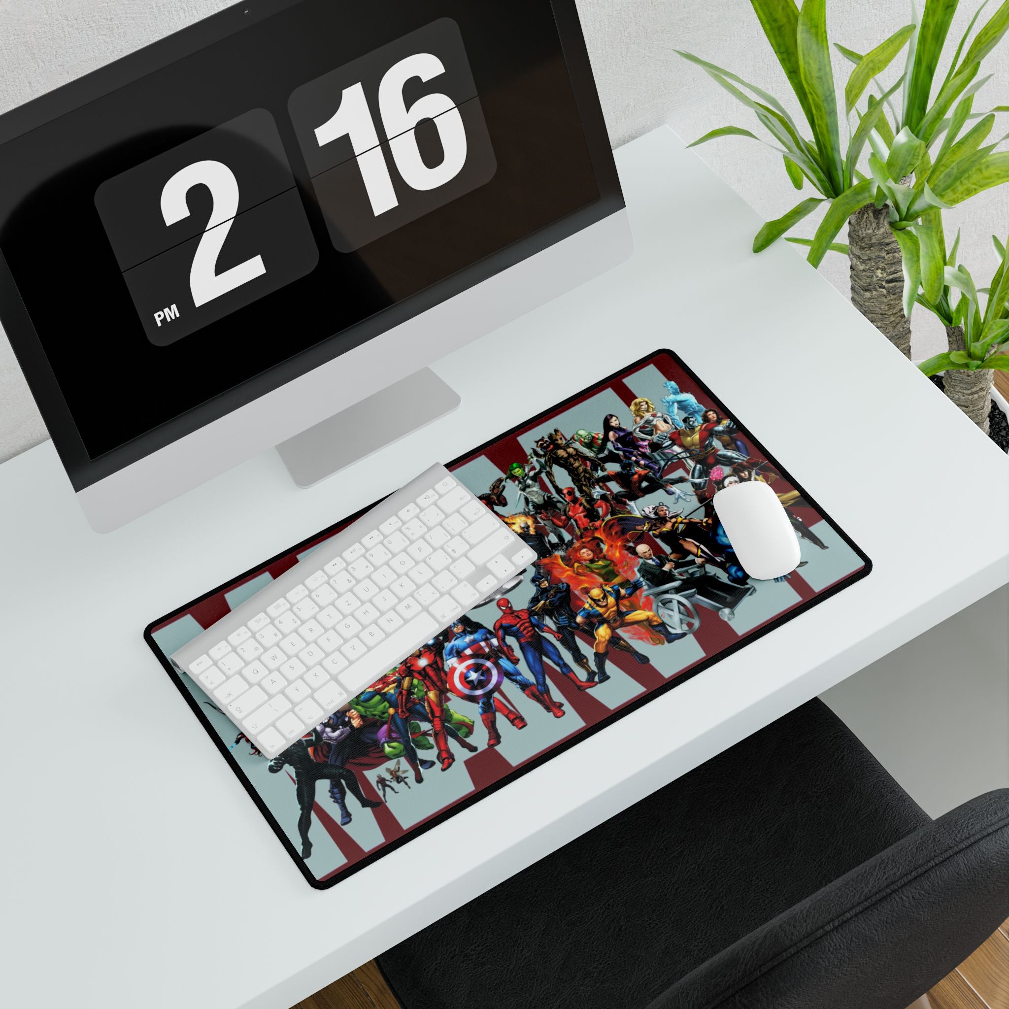 Marvel Heroes Desk Mat - Gaming, Office Decor, Superhero Gift, Writing Pad