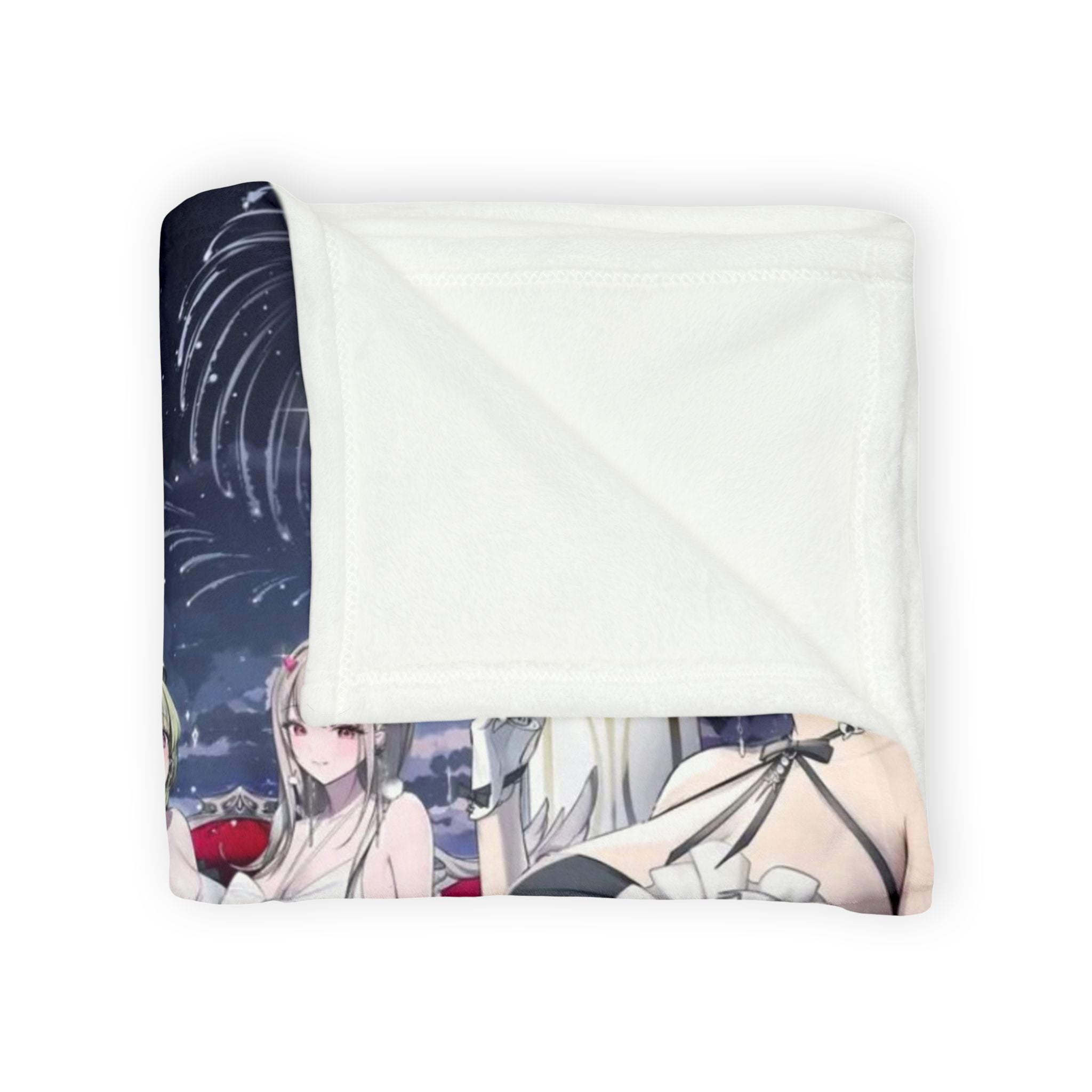 Nikke Anime-Inspired Soft Polyester Blanket, Cozy Throw Blanket for Anime Fans