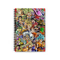 Dragon Ball Z Spiral Notebook, Sketchbook, Gift for Students, School Supplies