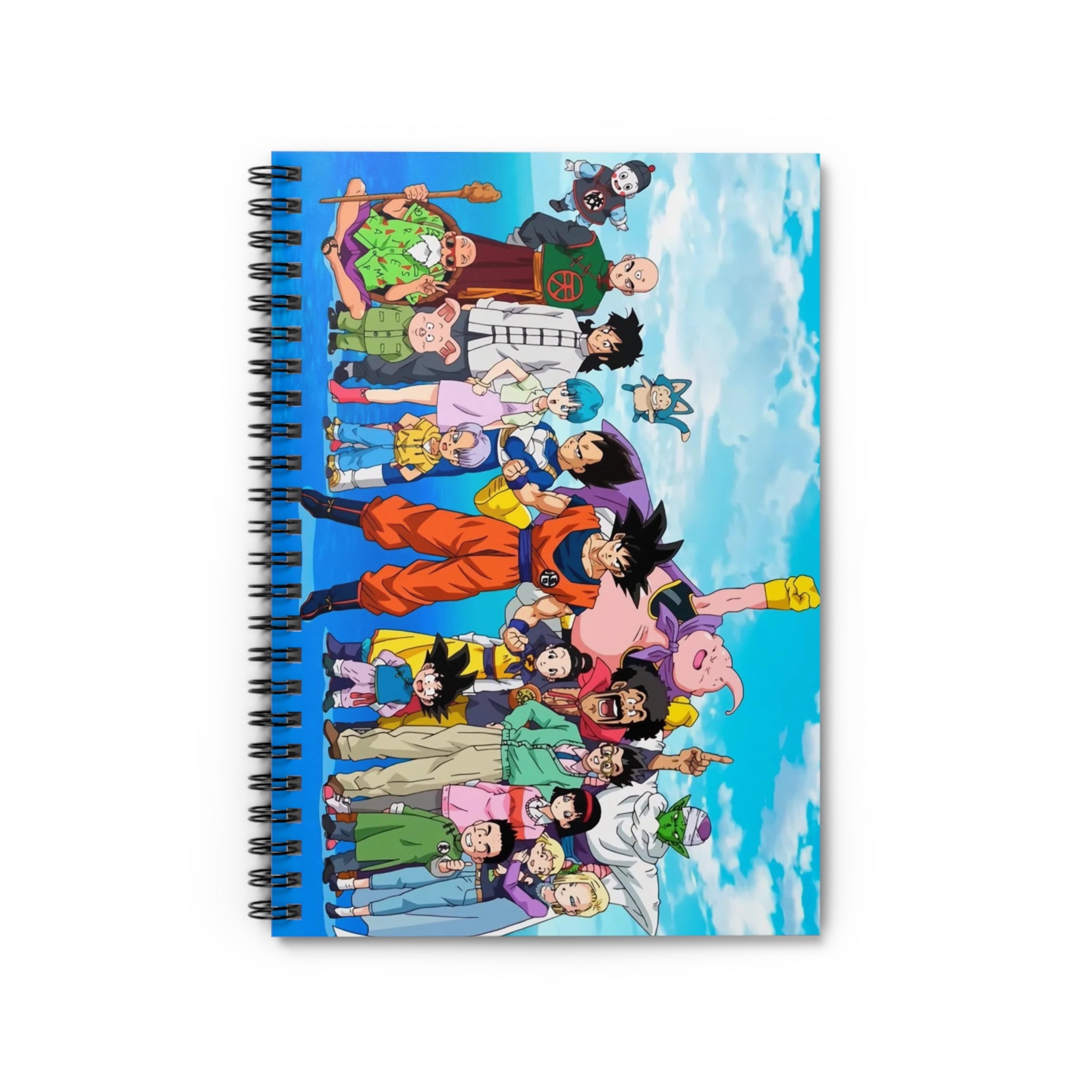 Dragon Ball Z Spiral Notebook - Perfect for Anime Fans, Daily Journaling, School