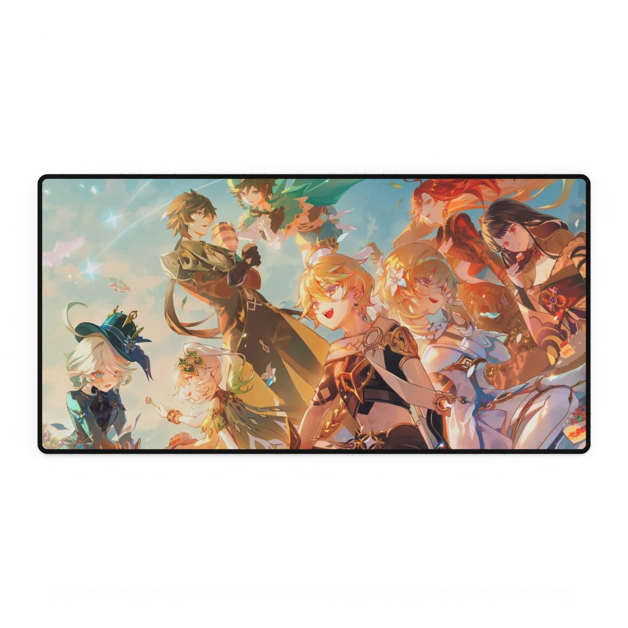 Genshin Impact - Vibrant Desk Mats Gamer Accessories, Custom Mouse Pads