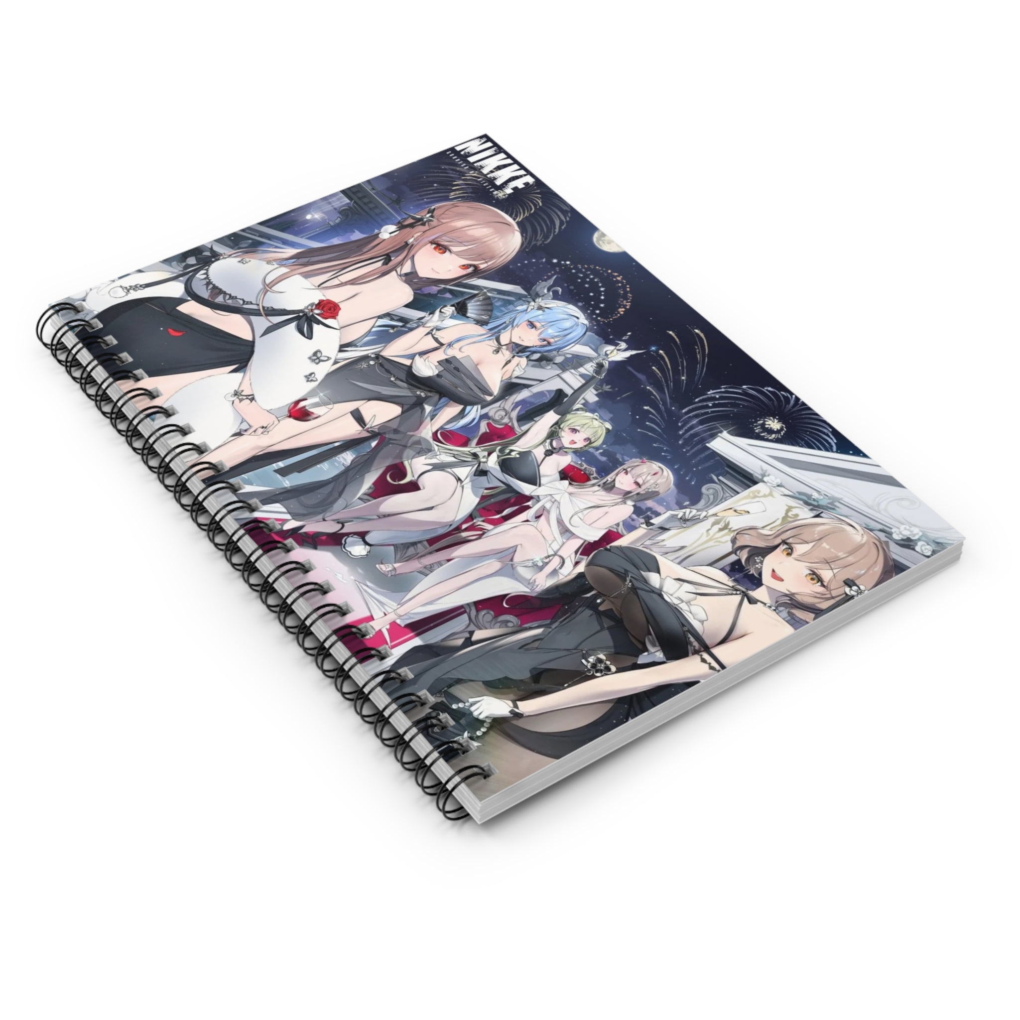 Nikke Anime-Inspired Spiral Notebook for Fans, Sketchbook, Journaling,