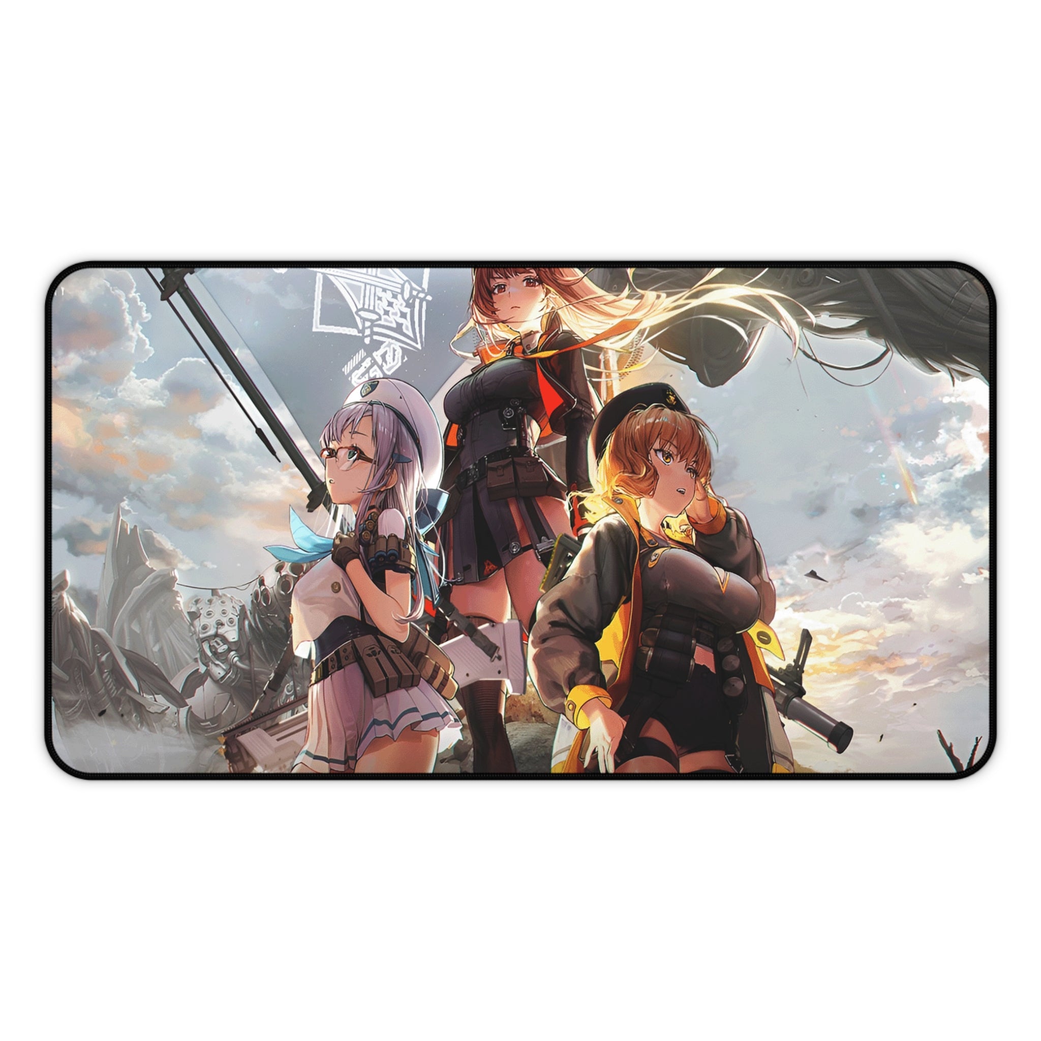 Nikke Anime-Inspired Gaming Desk Mat | Cool Aesthetic or Gamer Setup