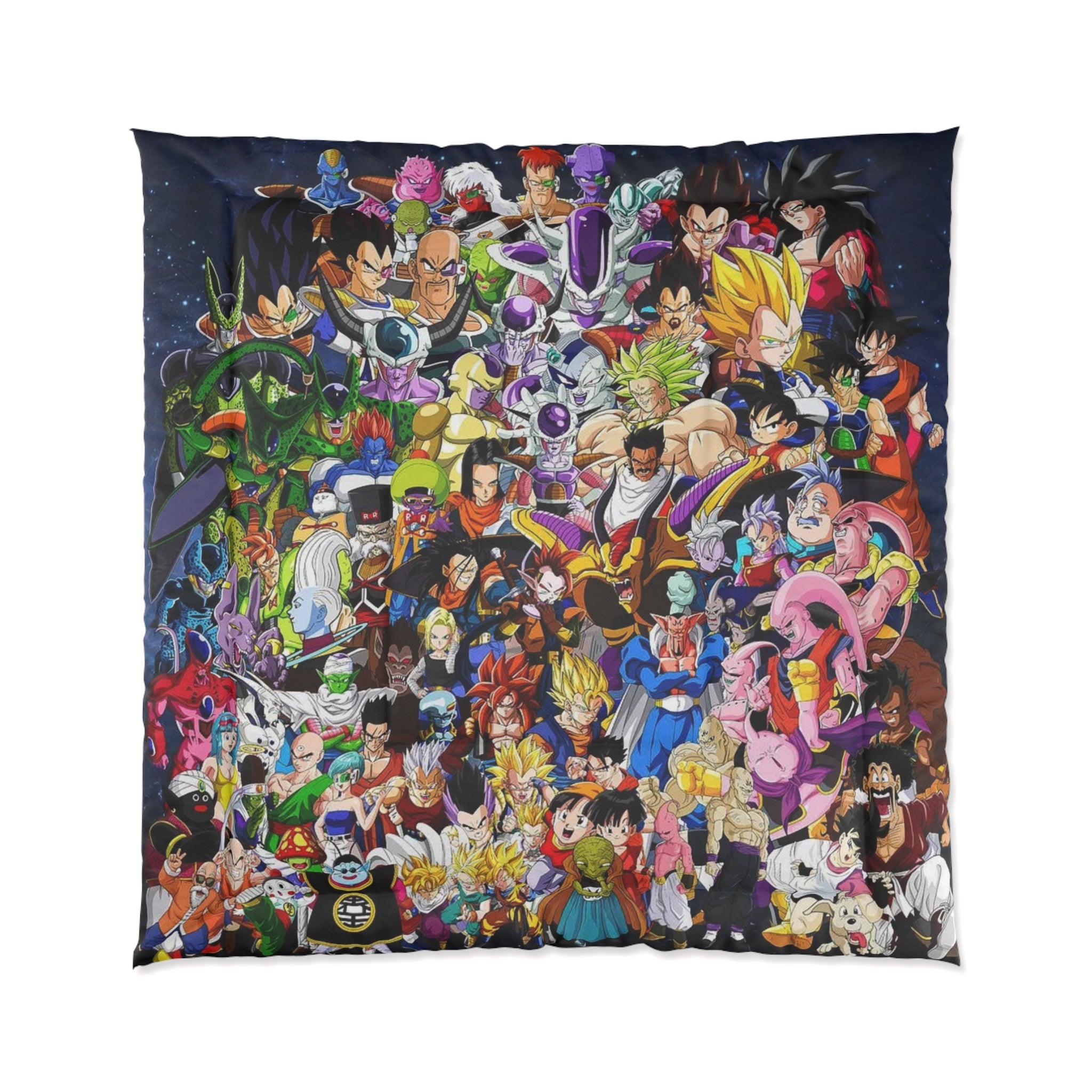 Dragon Ball Z Comforter - Cozy Anime Bedding, Perfect for Gamers, Collectors