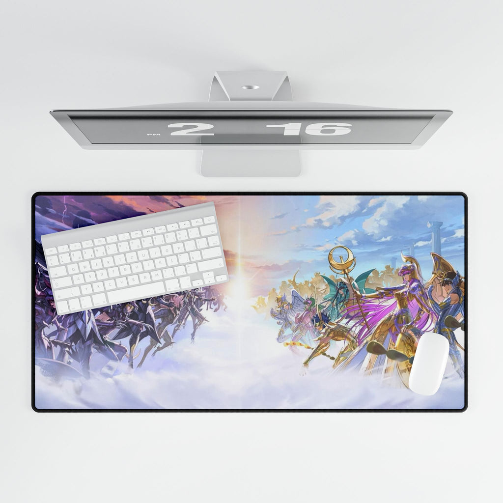 Saint Seiya Colorful Gaming Desk Mat Perfect for Gamers, Mouse Pad, Gamer Gift