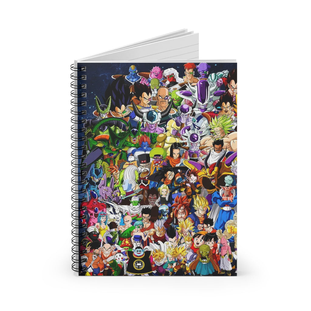 Dragon ball Anime Character Spiral Notebook - Perfect for School, Writing