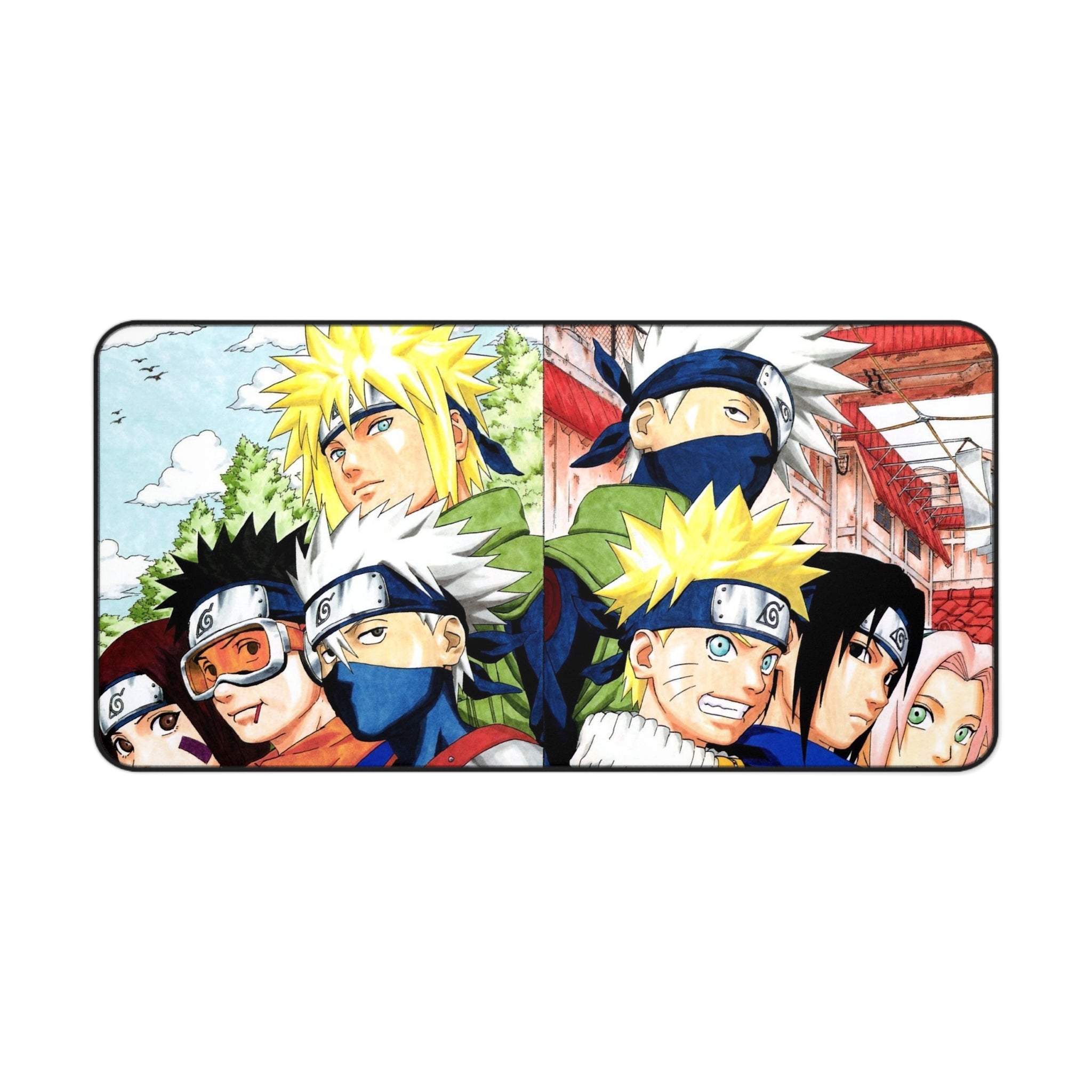 Naruto Anime Desk Mat - Naruto Themed Desk Accessory, Gaming Mouse Pad