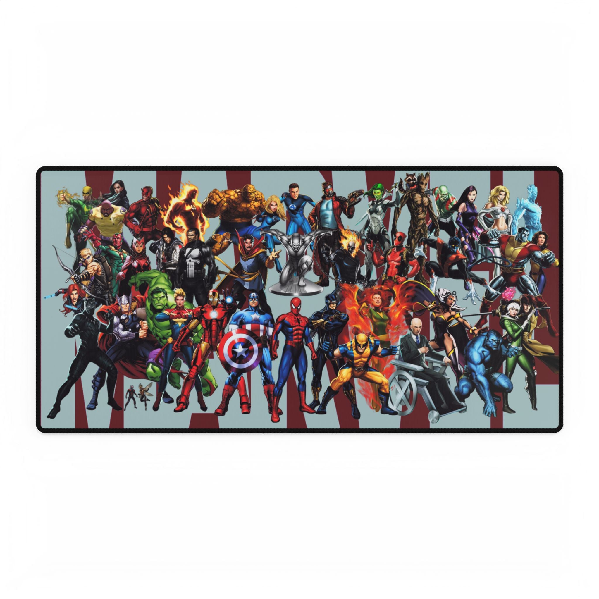 Marvel Heroes Desk Mat - Gaming, Office Decor, Superhero Gift, Writing Pad