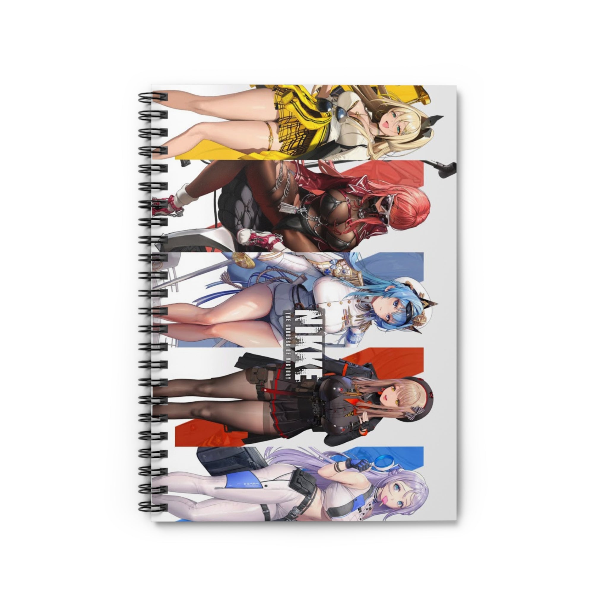 Nikke anime - Stylish Spiral Notebook with Anime Characters - Students, and Fans