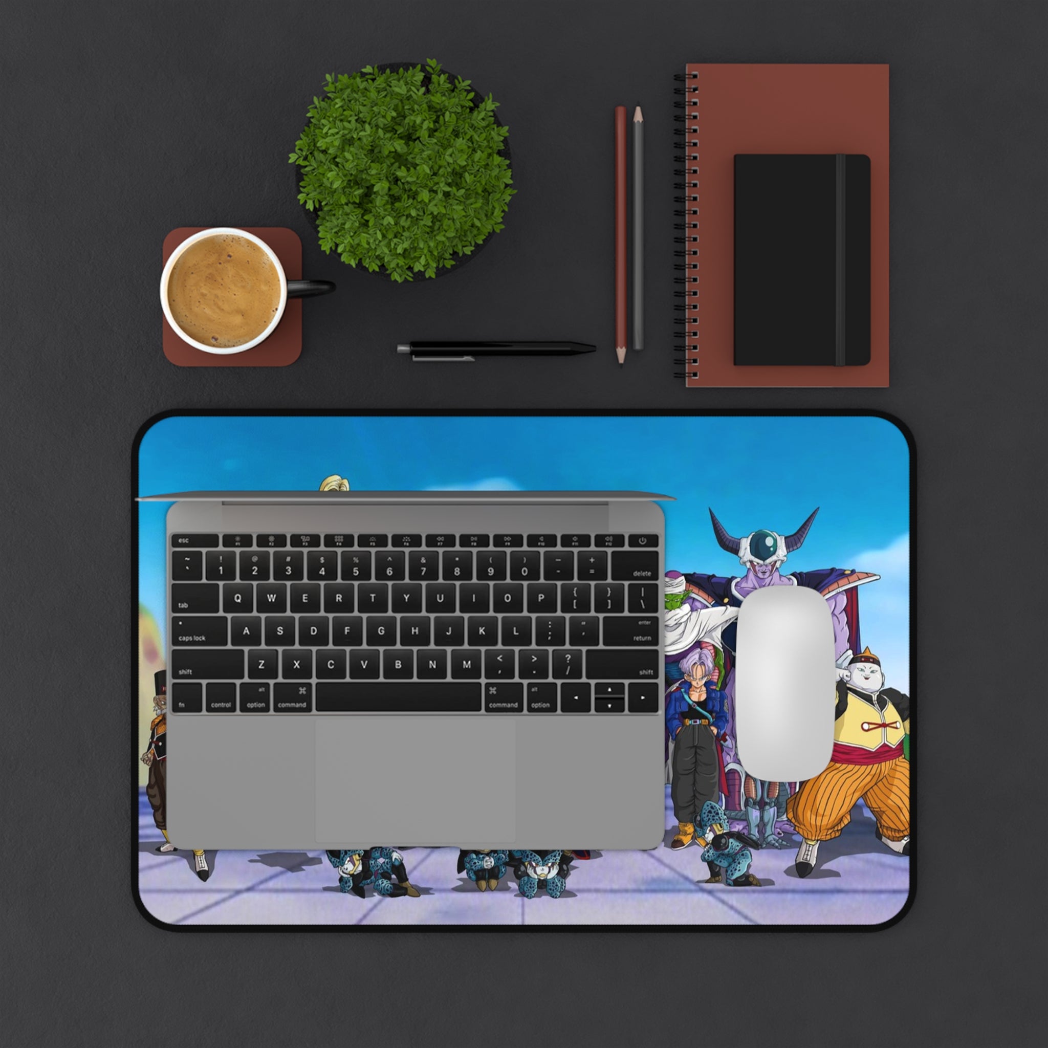 Anime Desk Mat with Iconic Characters, Gaming Accessories, Dragon Ball Z Fans