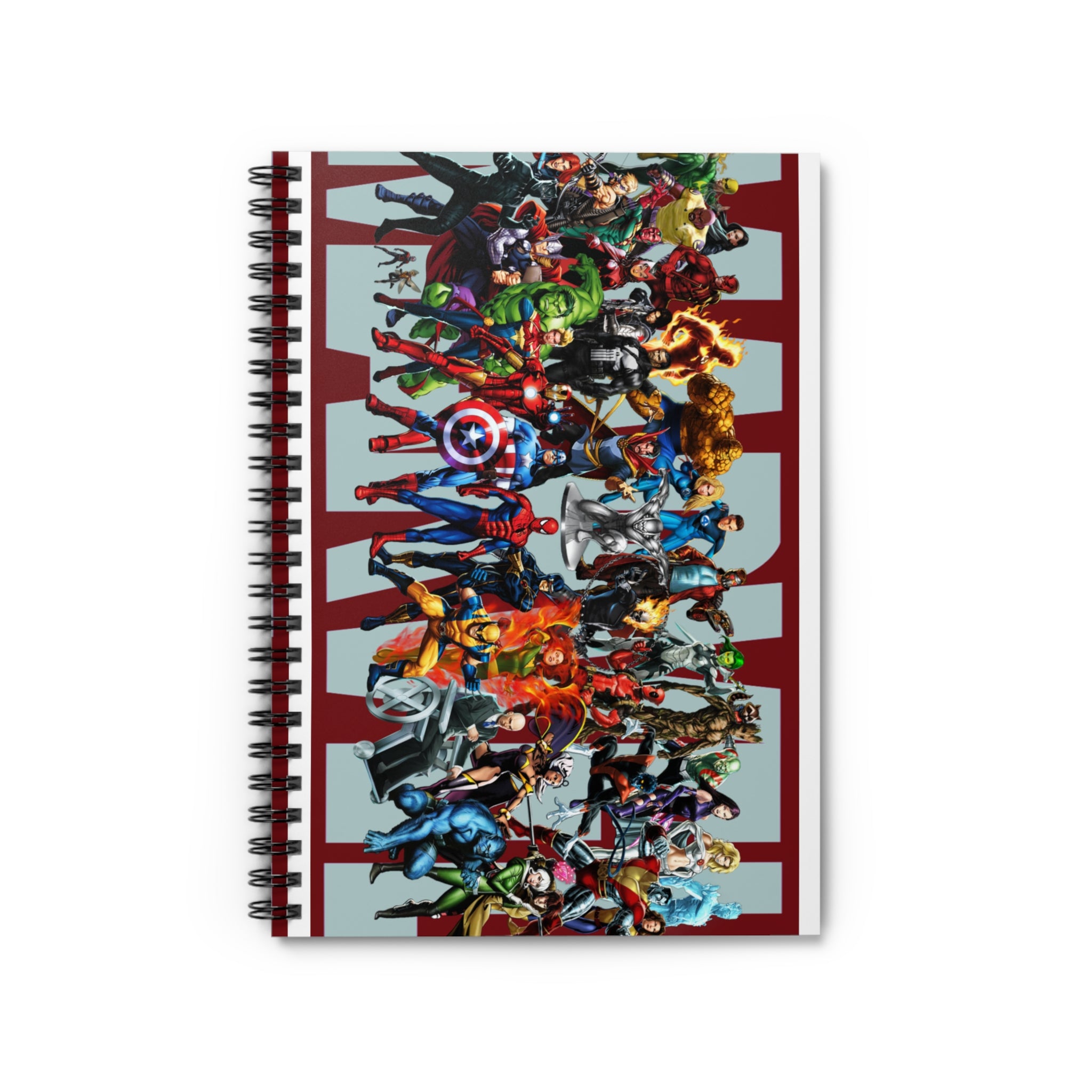 Superhero Spiral Notebook, Journaling, Notes, and School Supplies