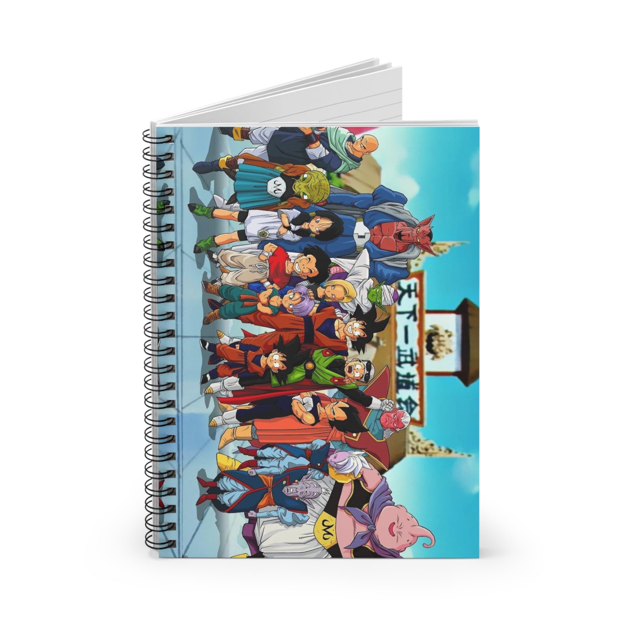 Dragon ball Anime-Themed Spiral Notebook - Perfect for Students