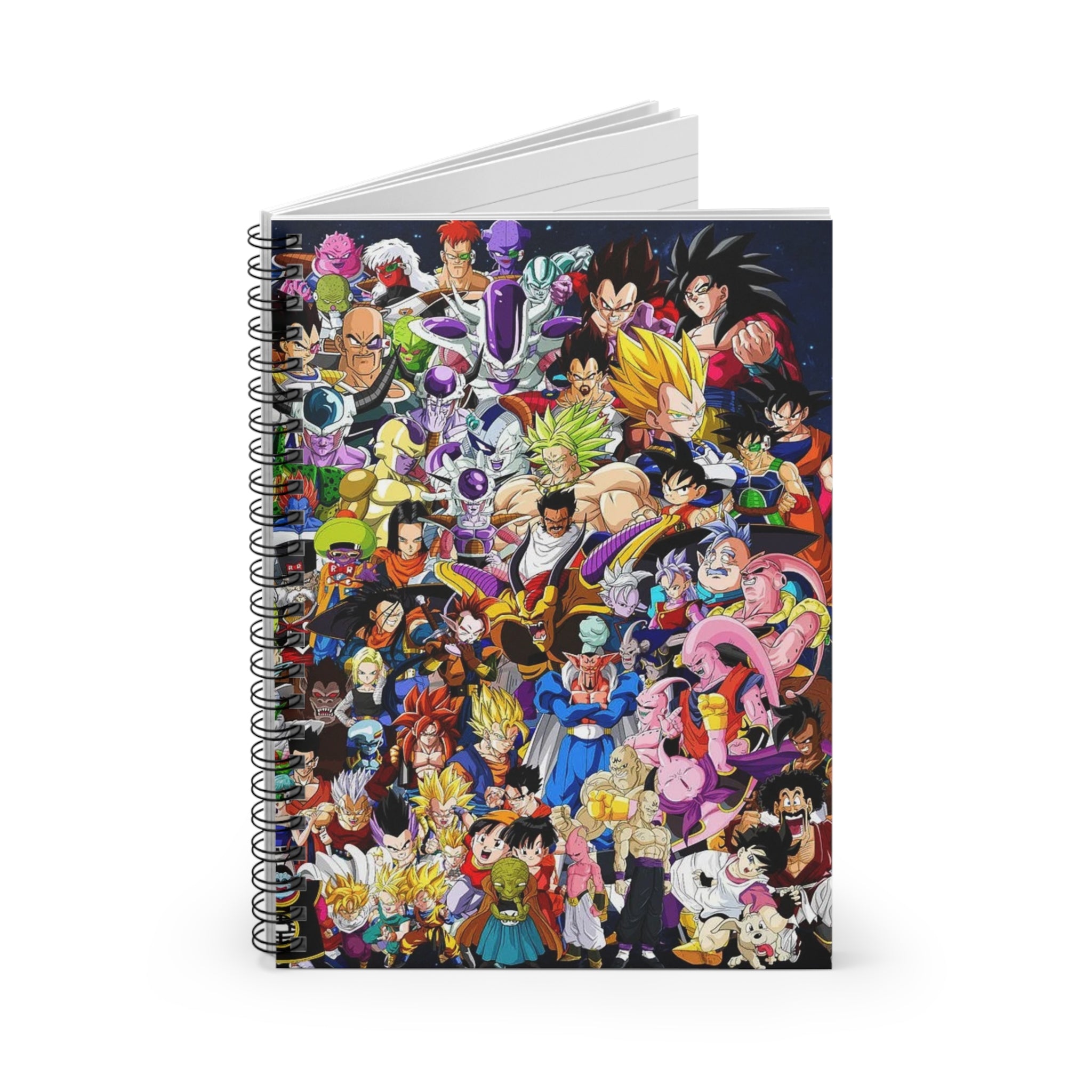 Dragon Ball Fusion Spiral Notebook - Ruled Line, Anime Journal, Sketchbook