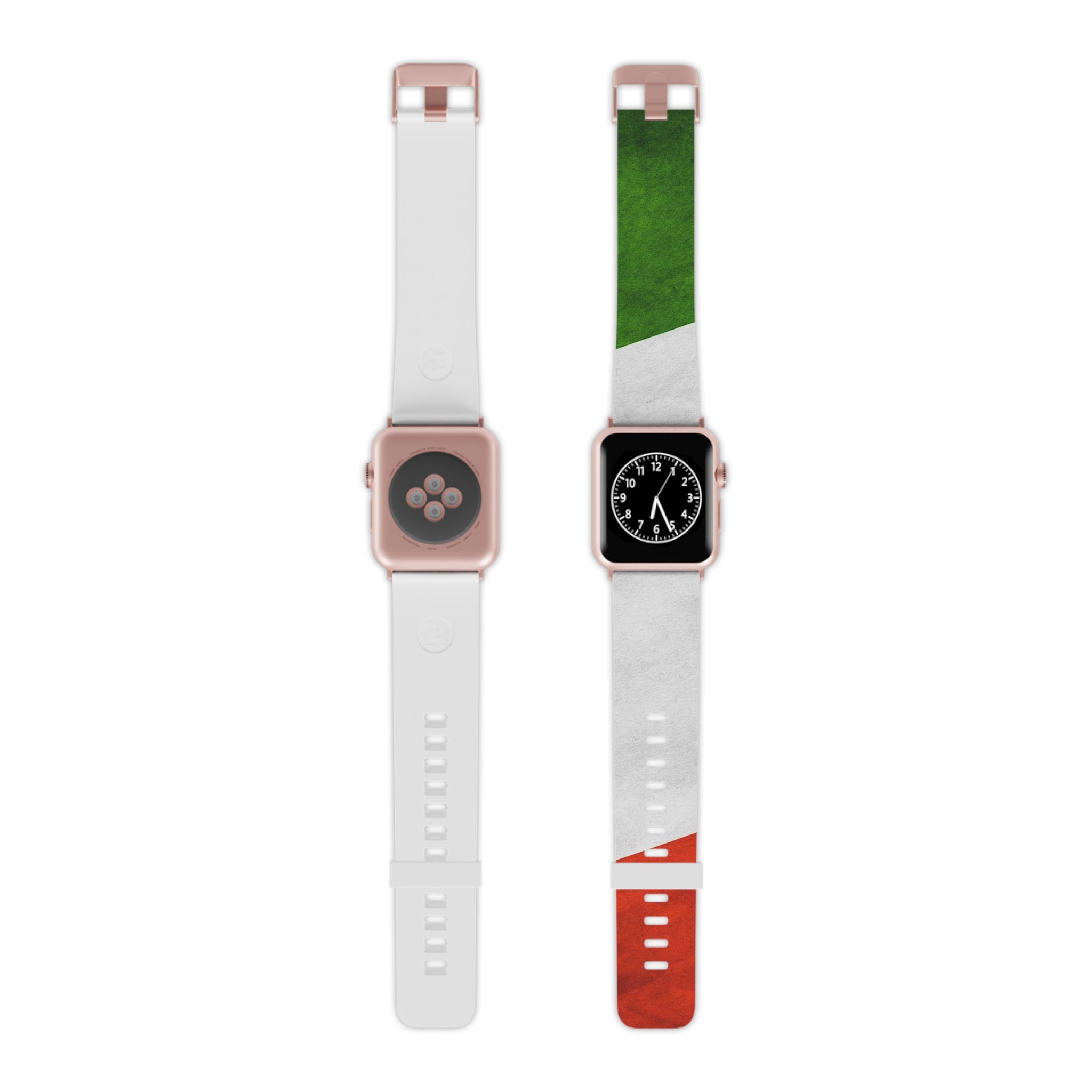 Italian Flag Apple Watch Band, Patriotic Wristband, Gift for Him/Her Sports Band