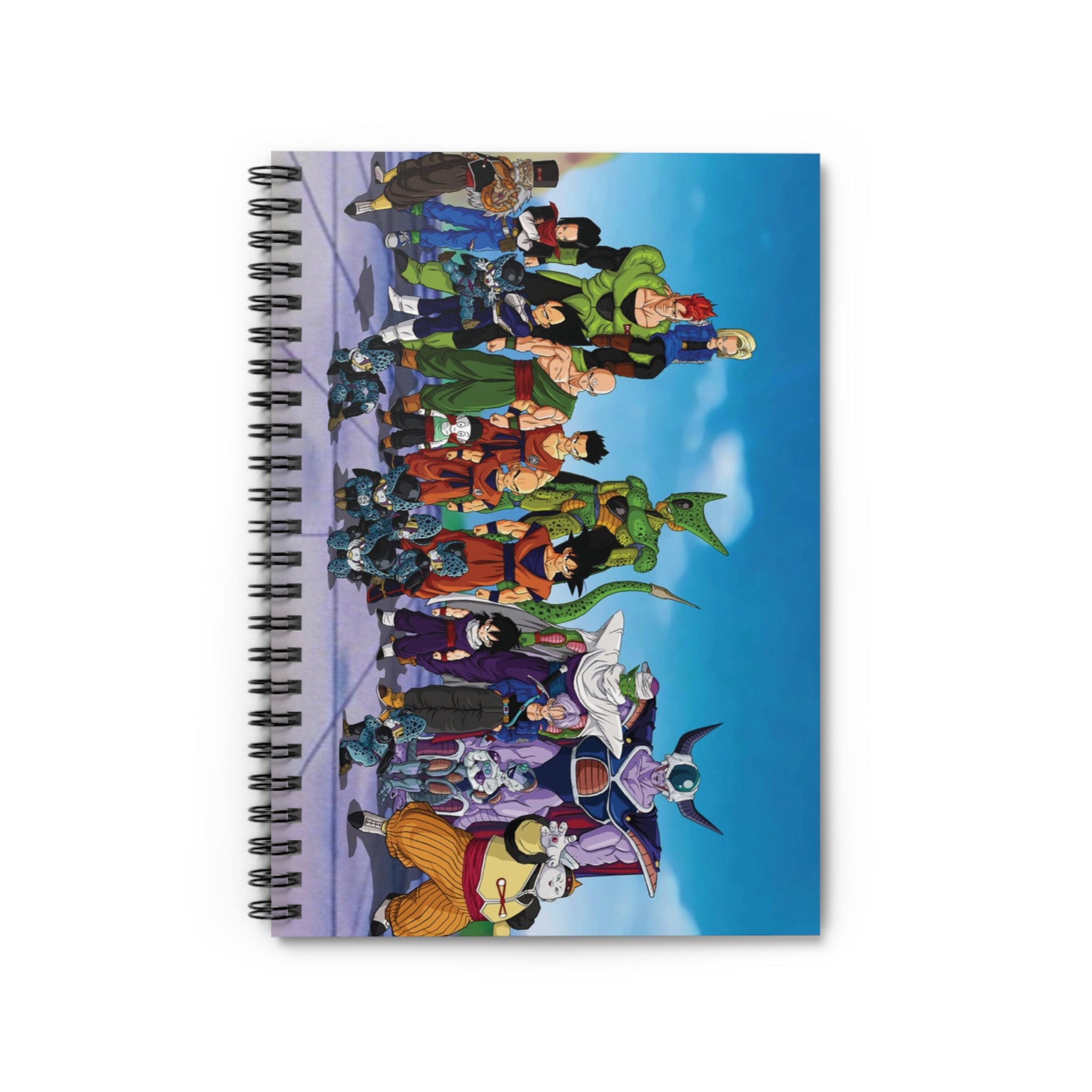 Dragon Ball Z Spiral Notebook - Ruled Line, Perfect for Journaling, School Notes