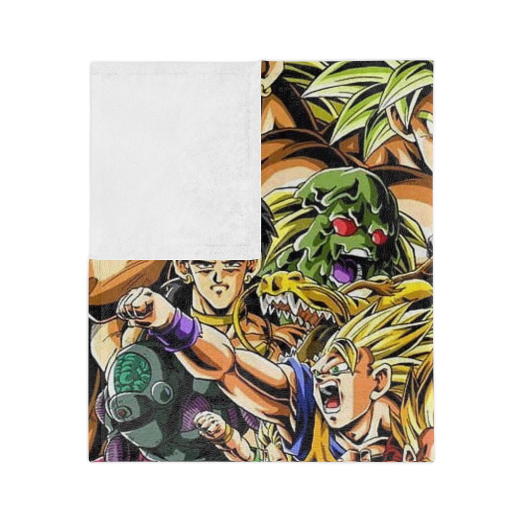 Dragon Ball Z Velveteen Blanket - Cozy Anime Throw, Superhero Blanket