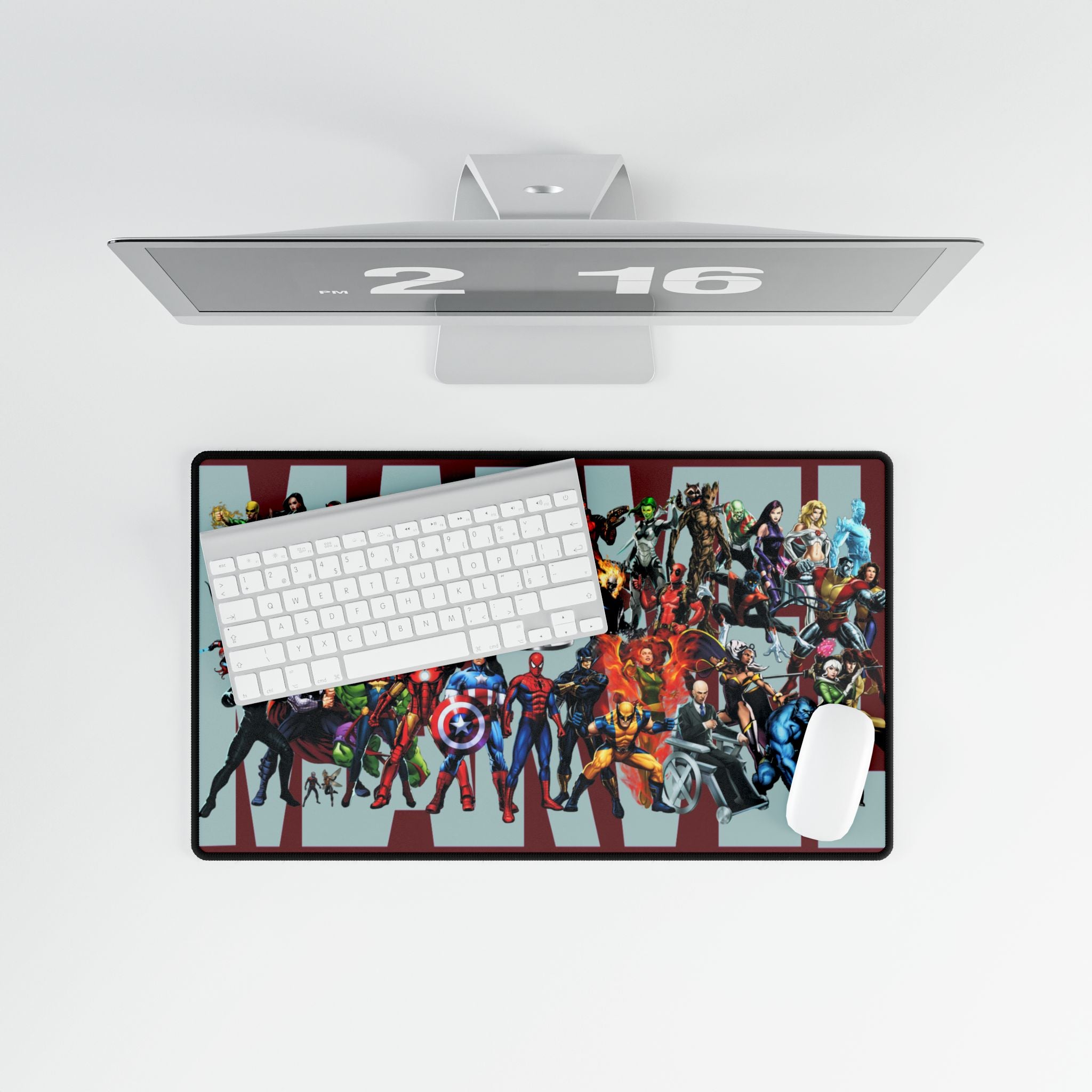 Marvel Heroes Desk Mat - Gaming, Office Decor, Superhero Gift, Writing Pad